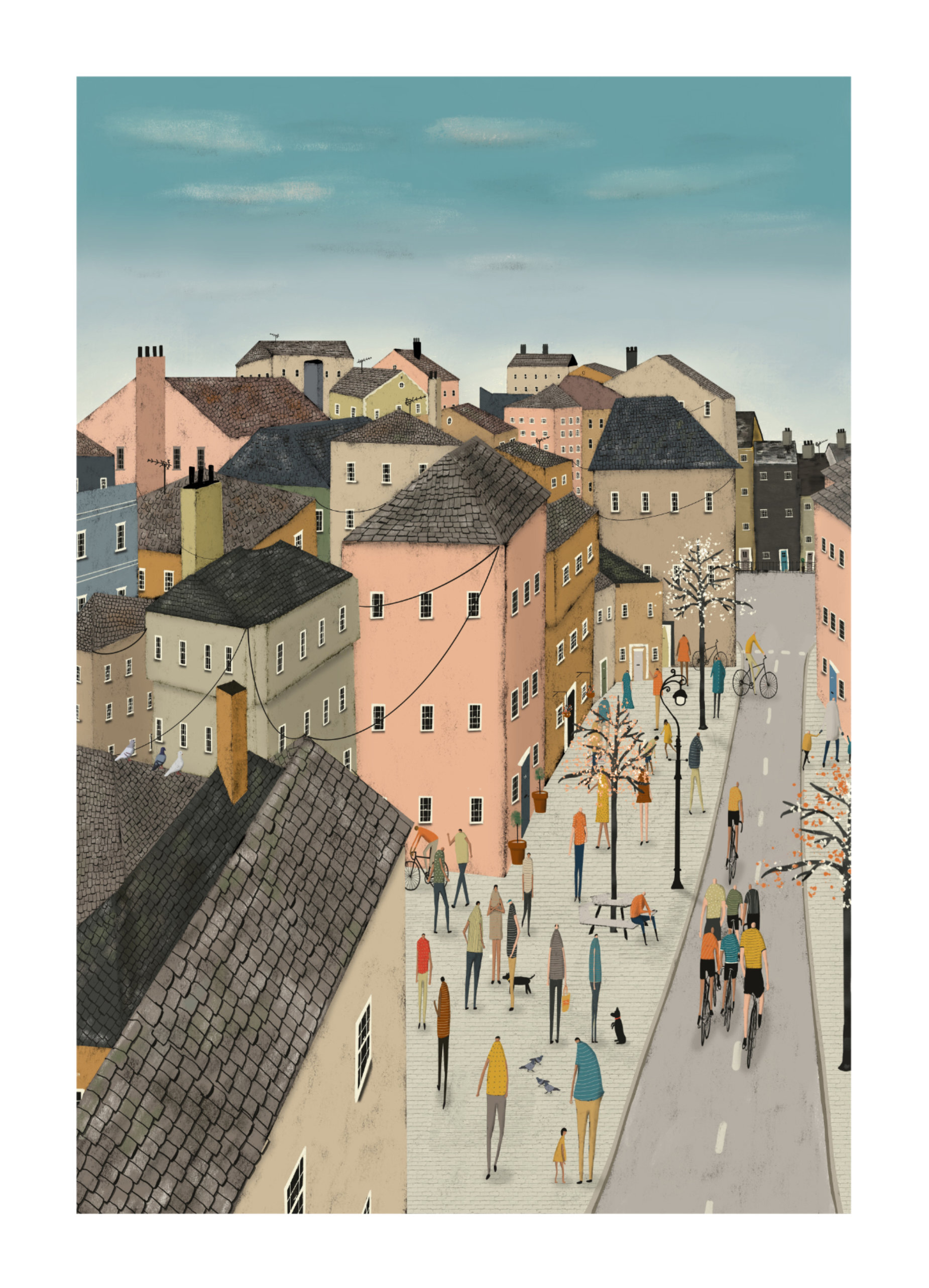 Photograph of Rooftops