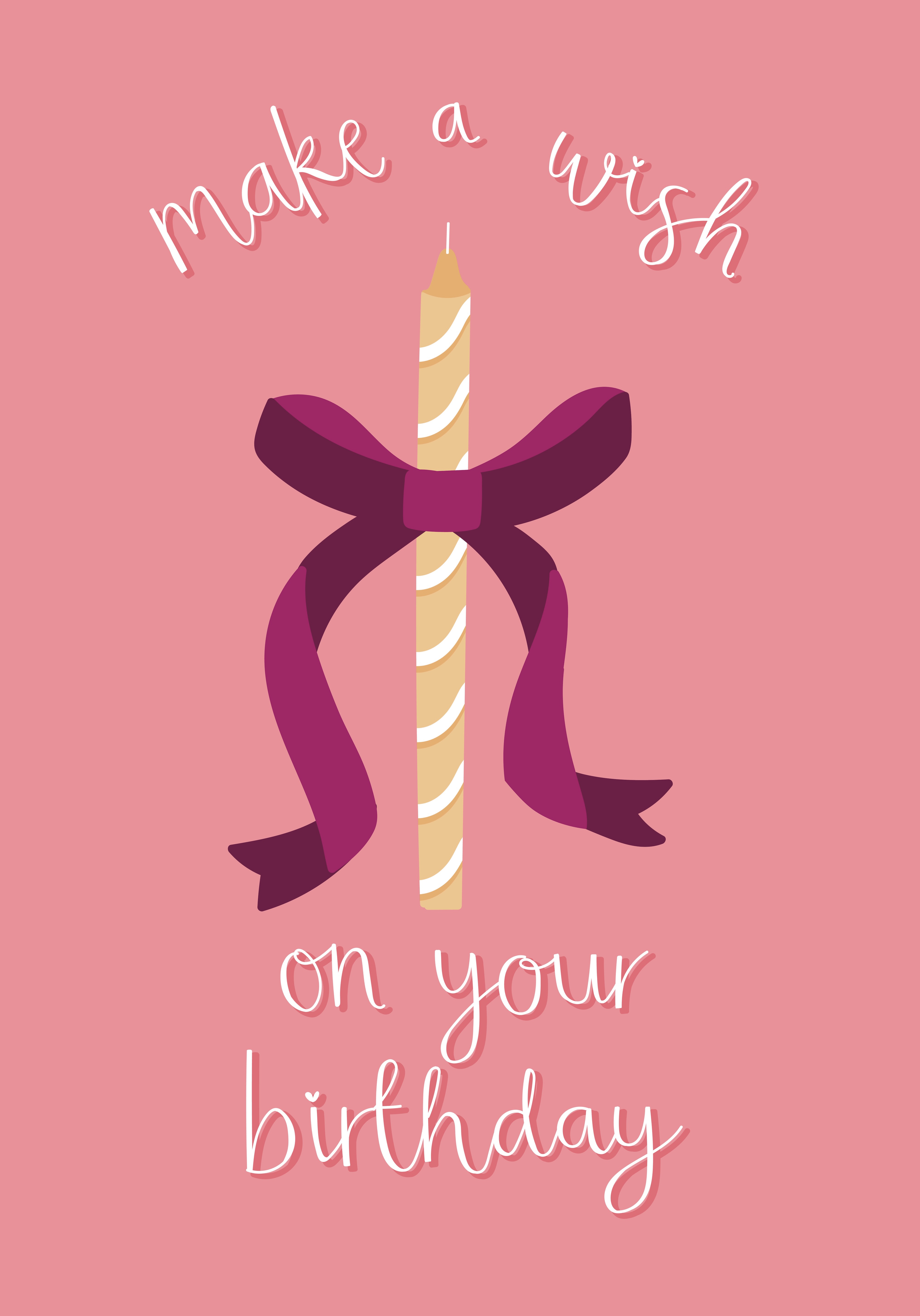 Photograph of Make a Wish on your Birthday