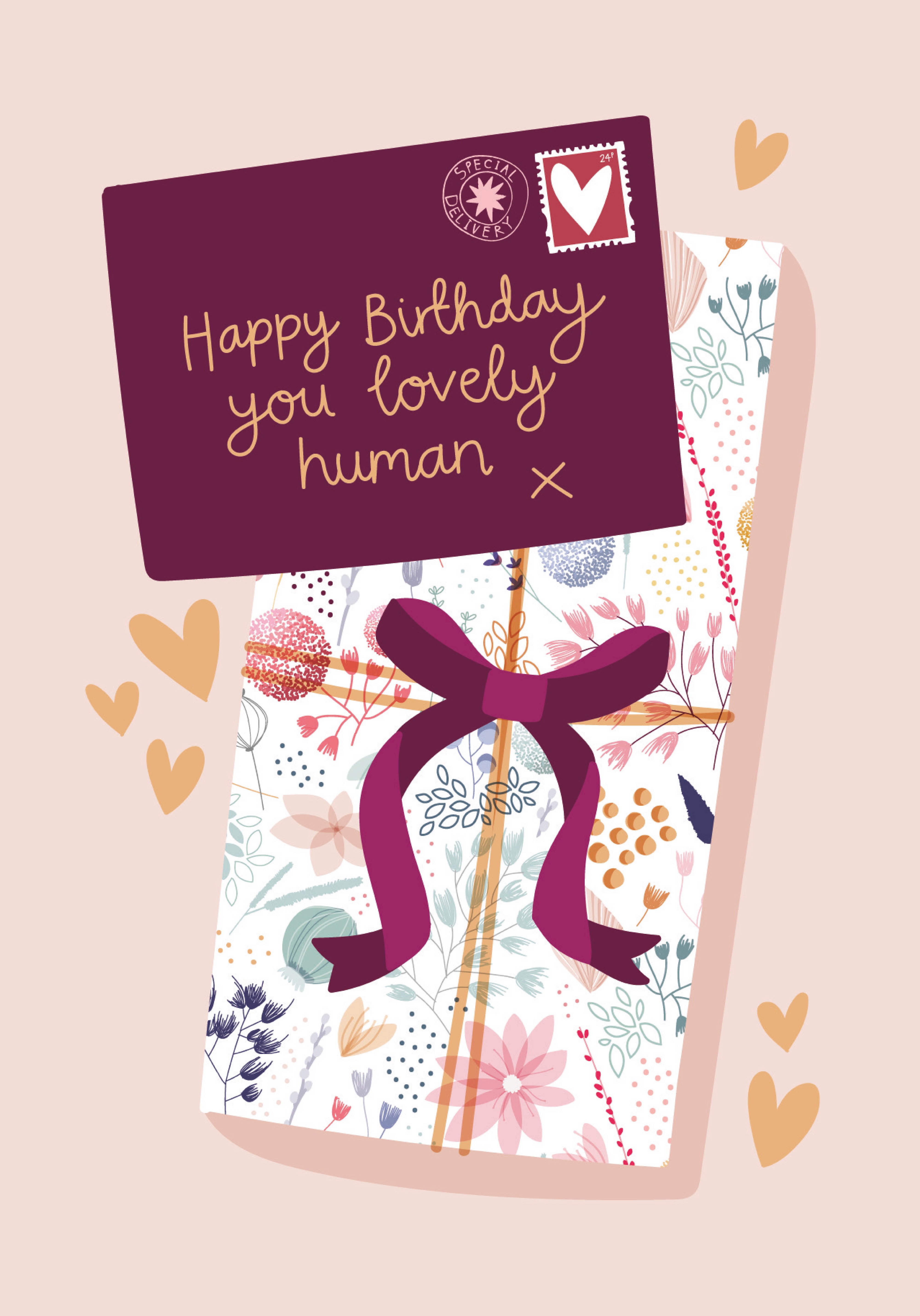 Photograph of Happy Birthday You Lovely Human