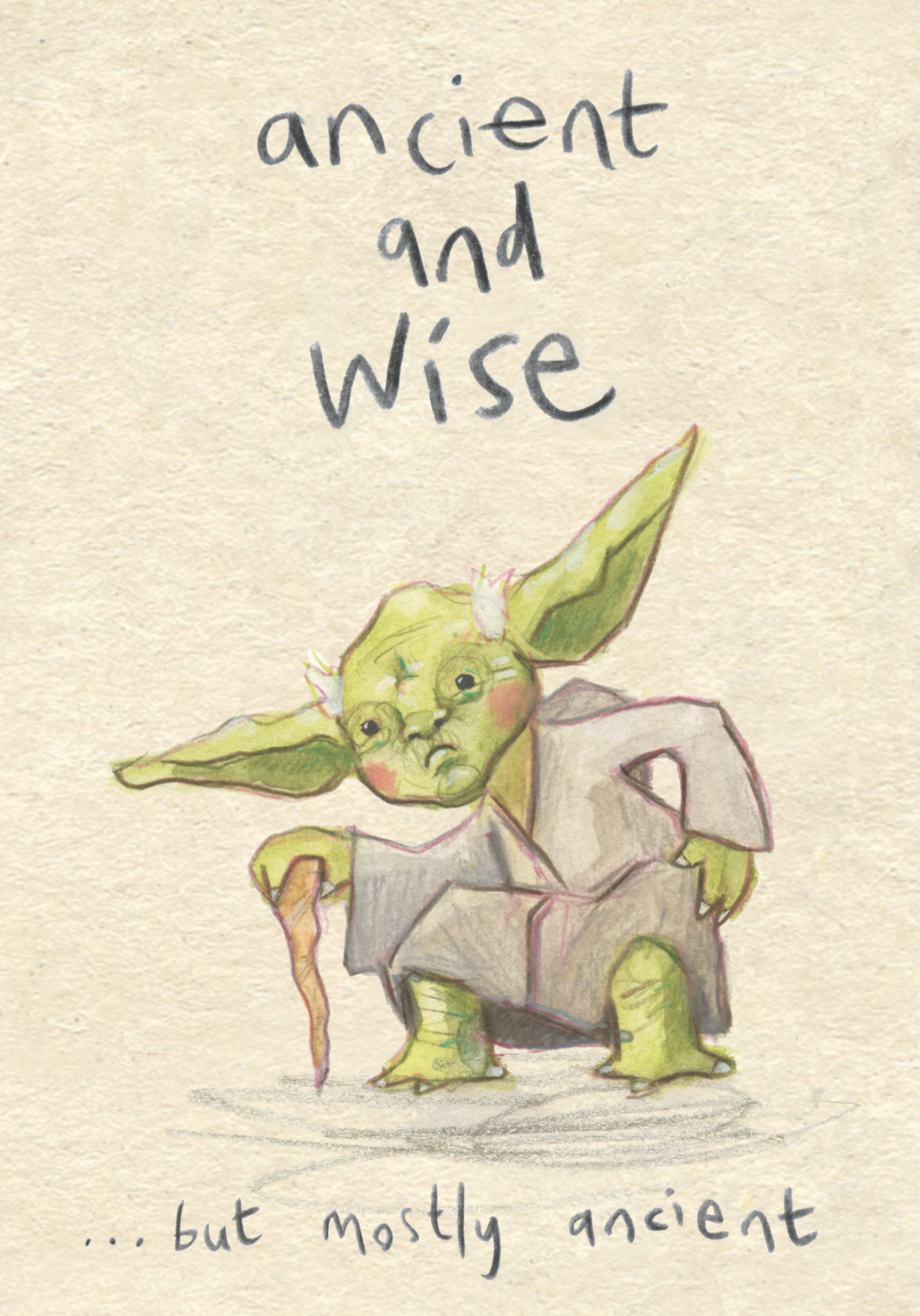 Photograph of Ancient and Wise Card
