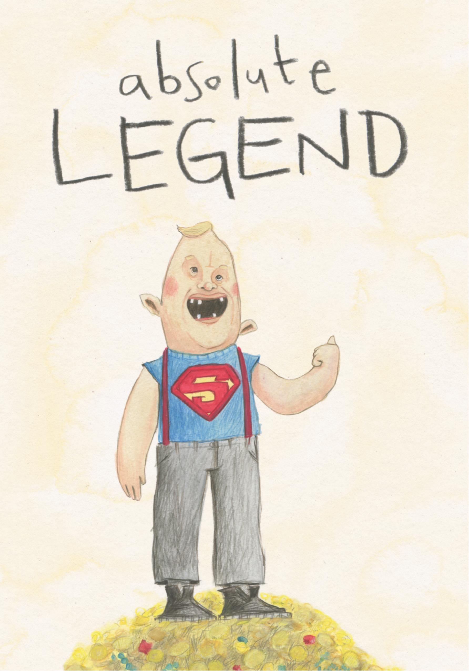 Photograph of Absolute Legend - Birthday Card