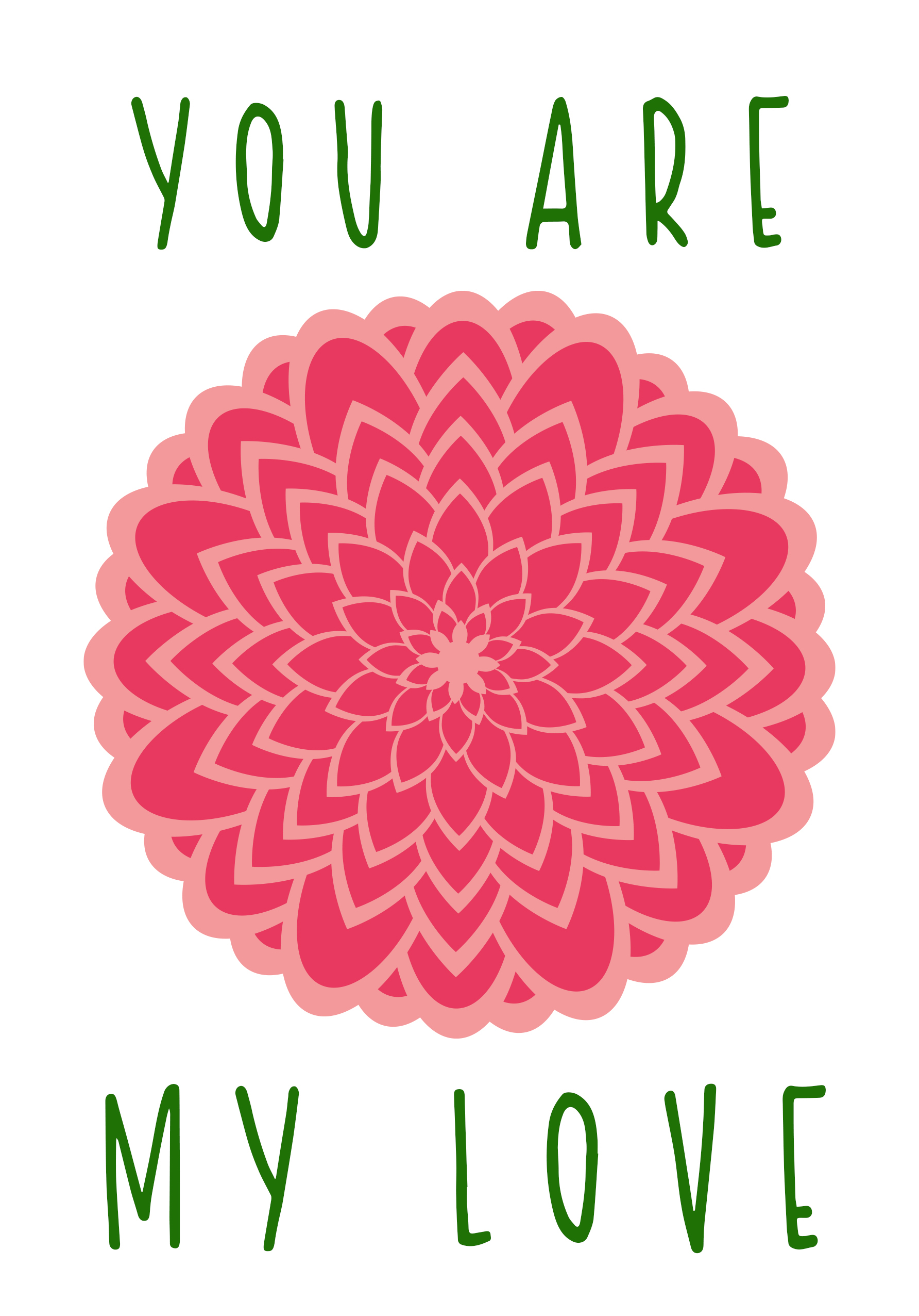 Photograph of You Are My Love - Dahlia