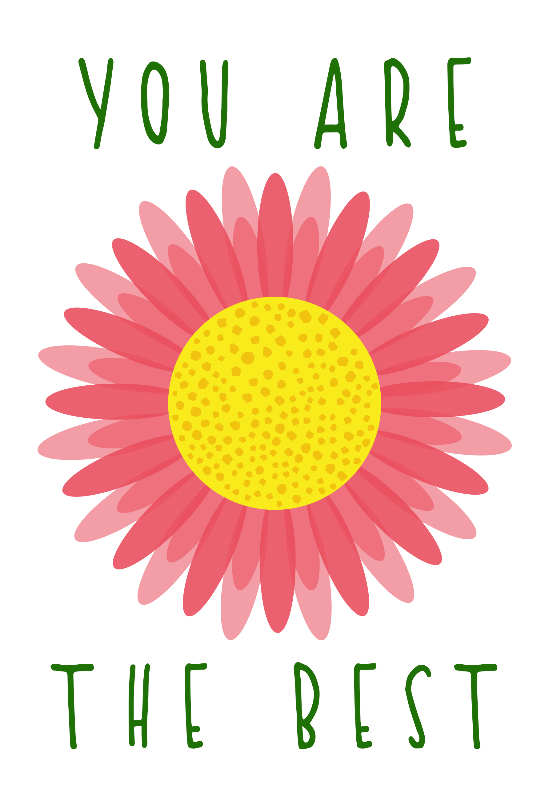 Photograph of You are the best - Daisy