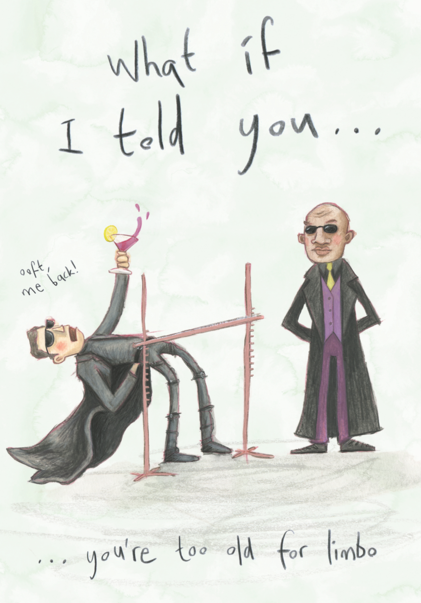 Photograph of Limbo - Birthday card