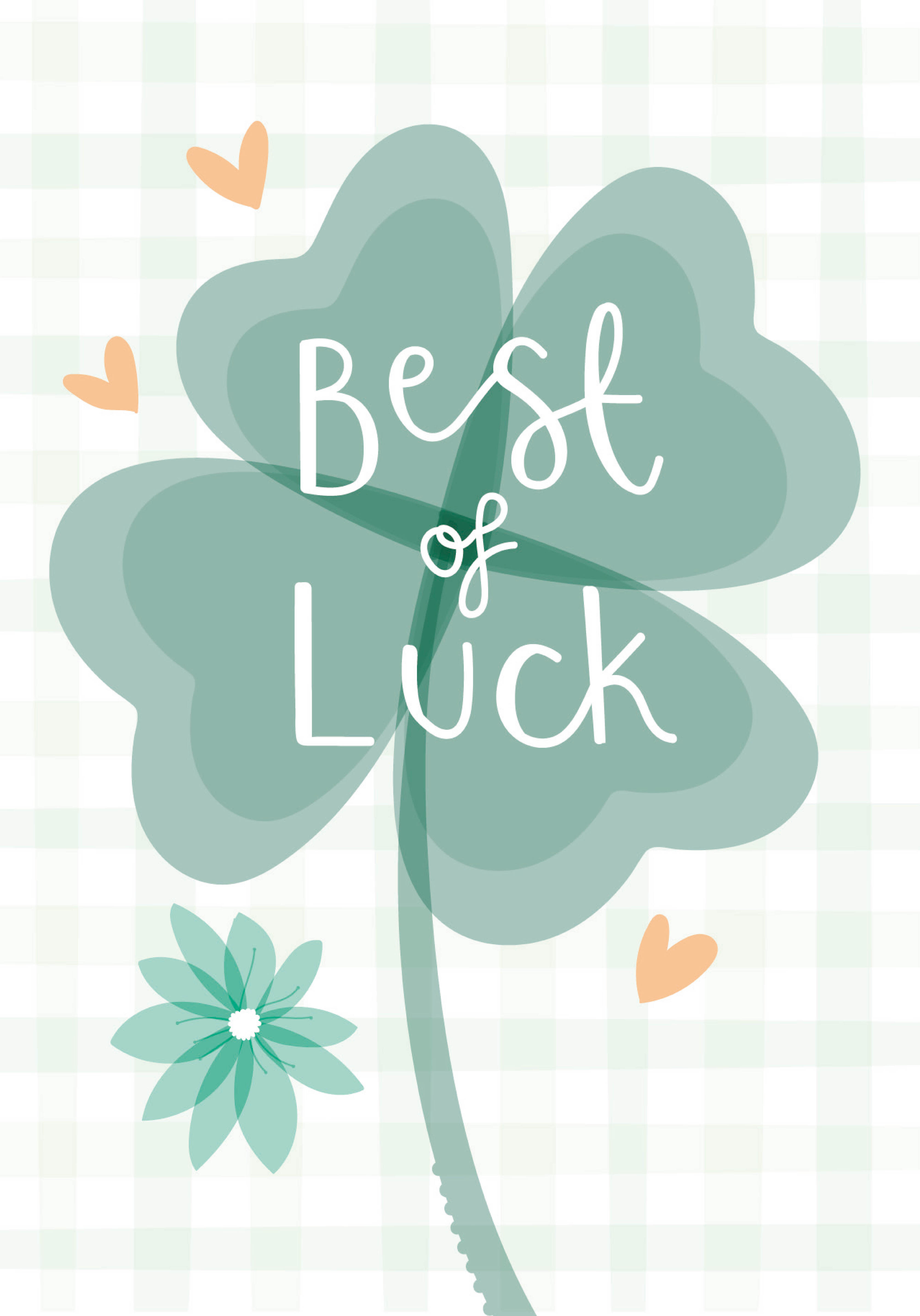 Photograph of Best of Luck Four Leaf Clover