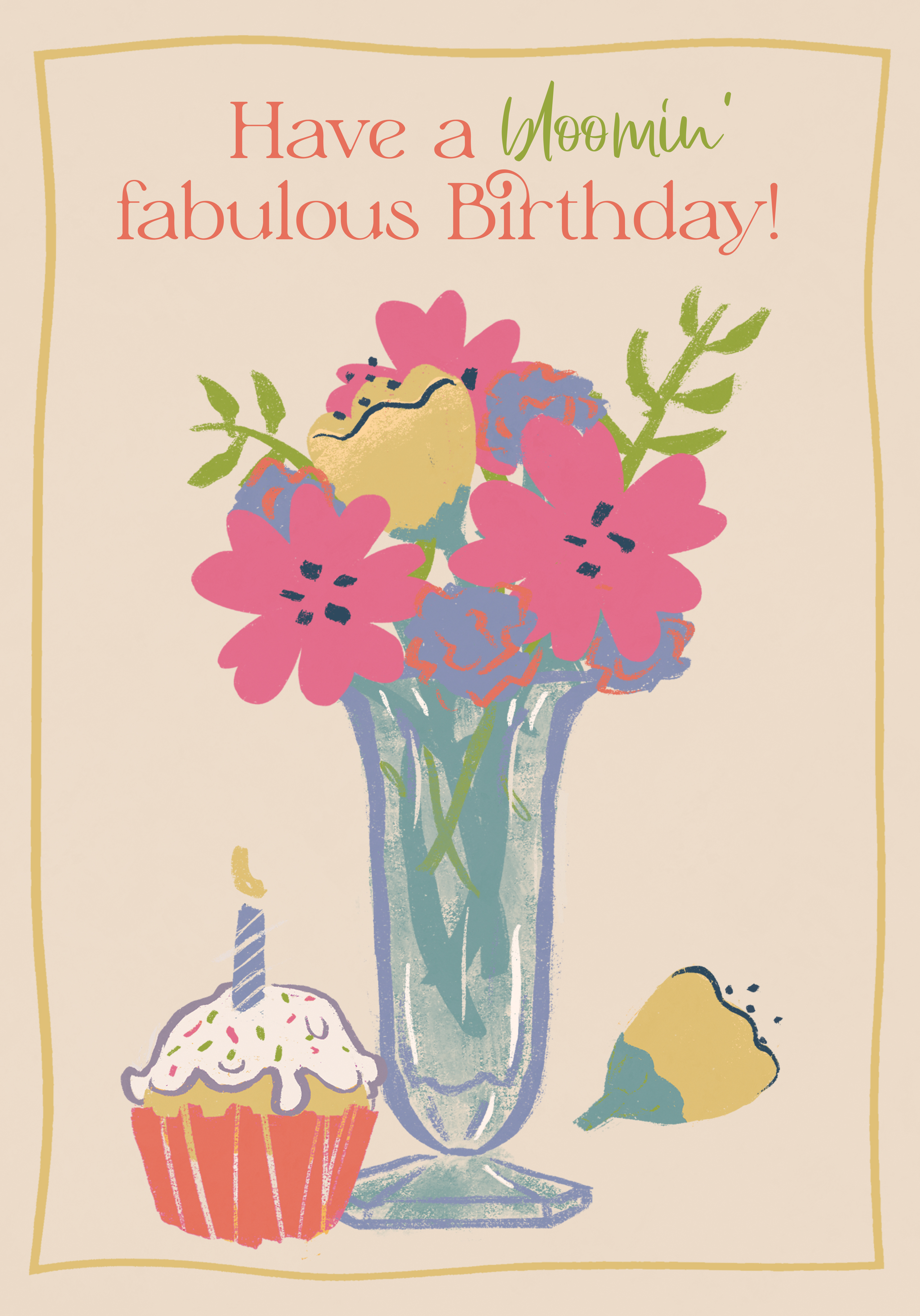 Photograph of Have a bloomin' fabulous Birthday