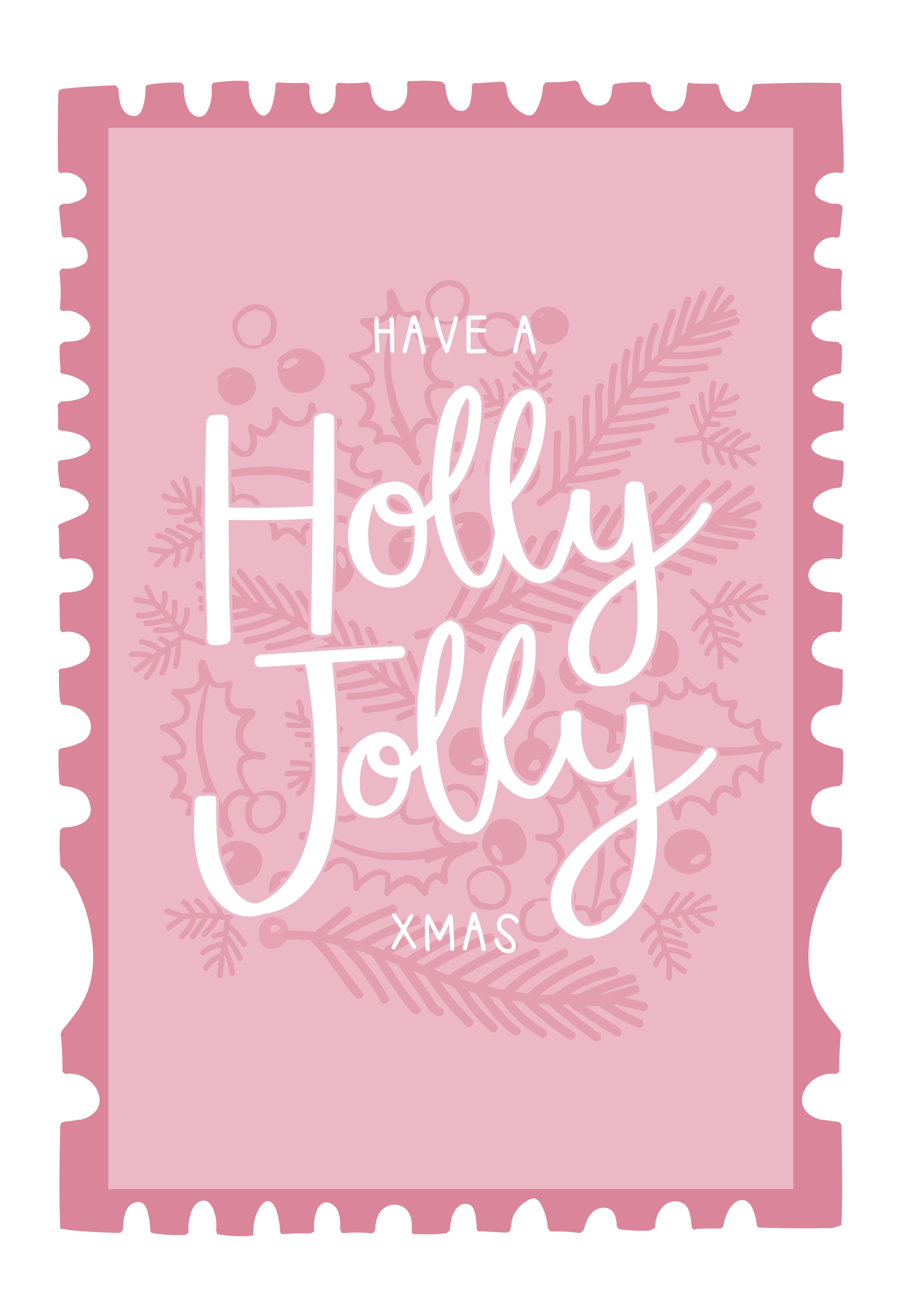Photograph of Have a Holly Jolly Christmas Greeting Card