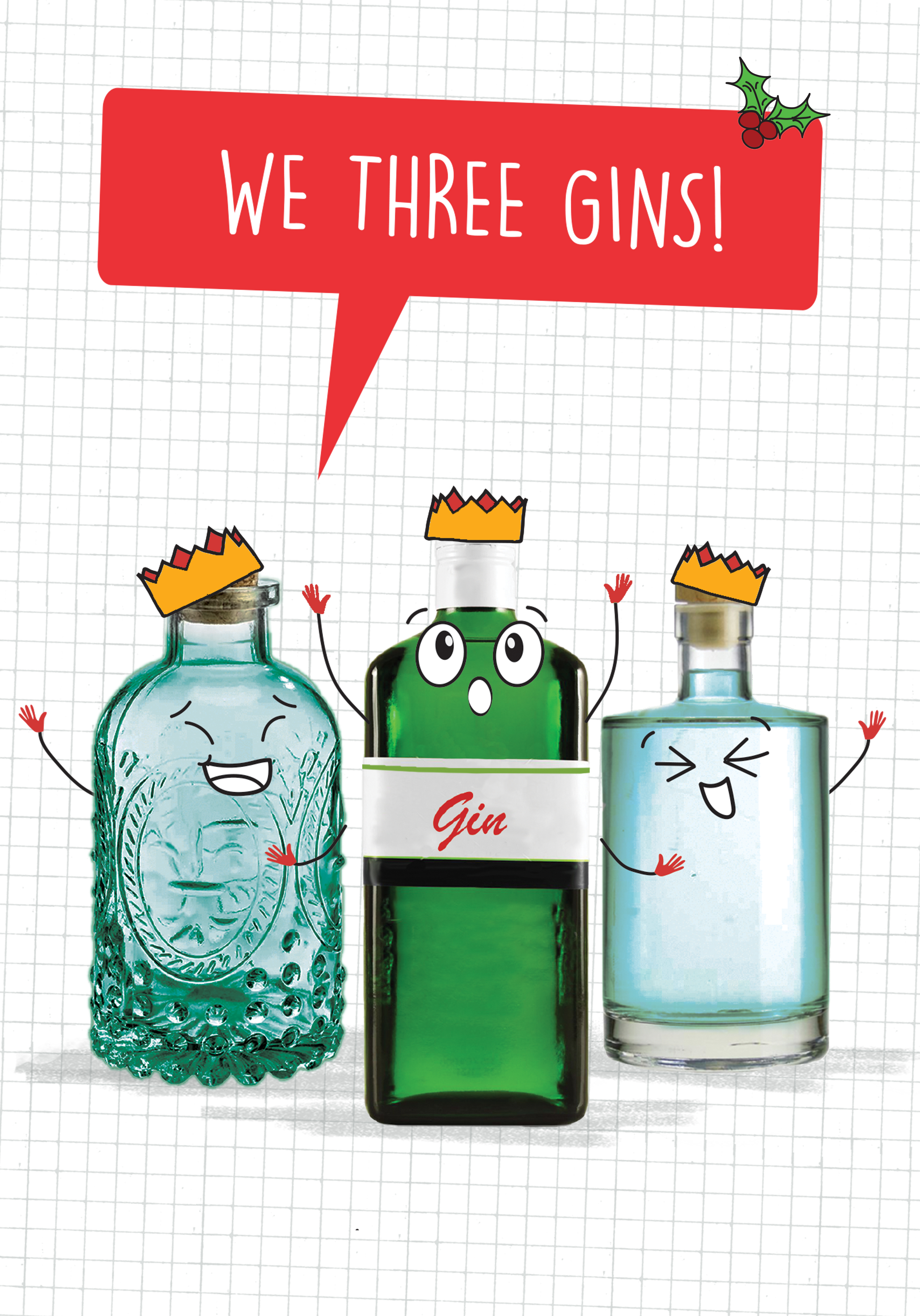 Photograph of We Three Gins!