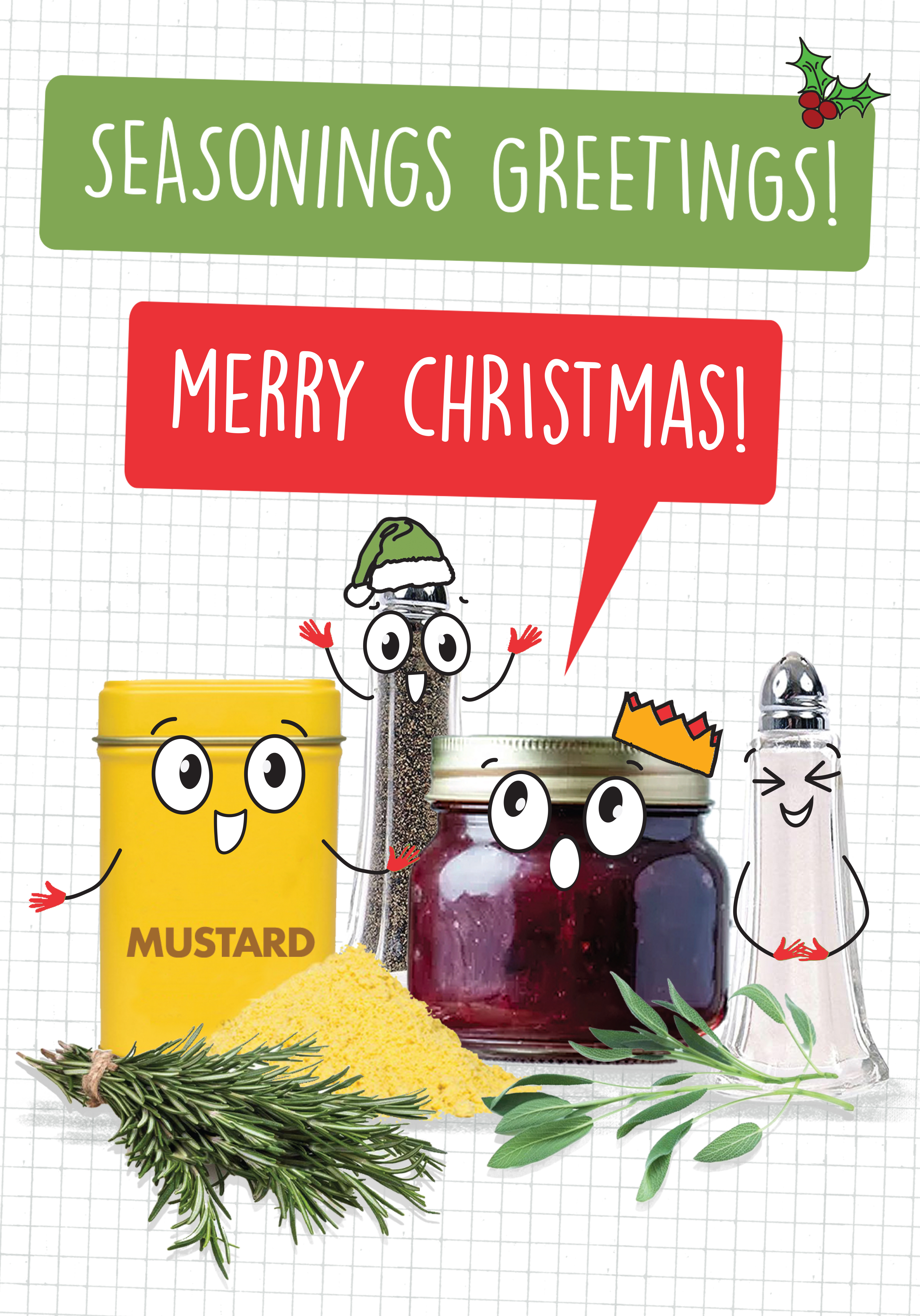 Photograph of Seasonings Greetings!