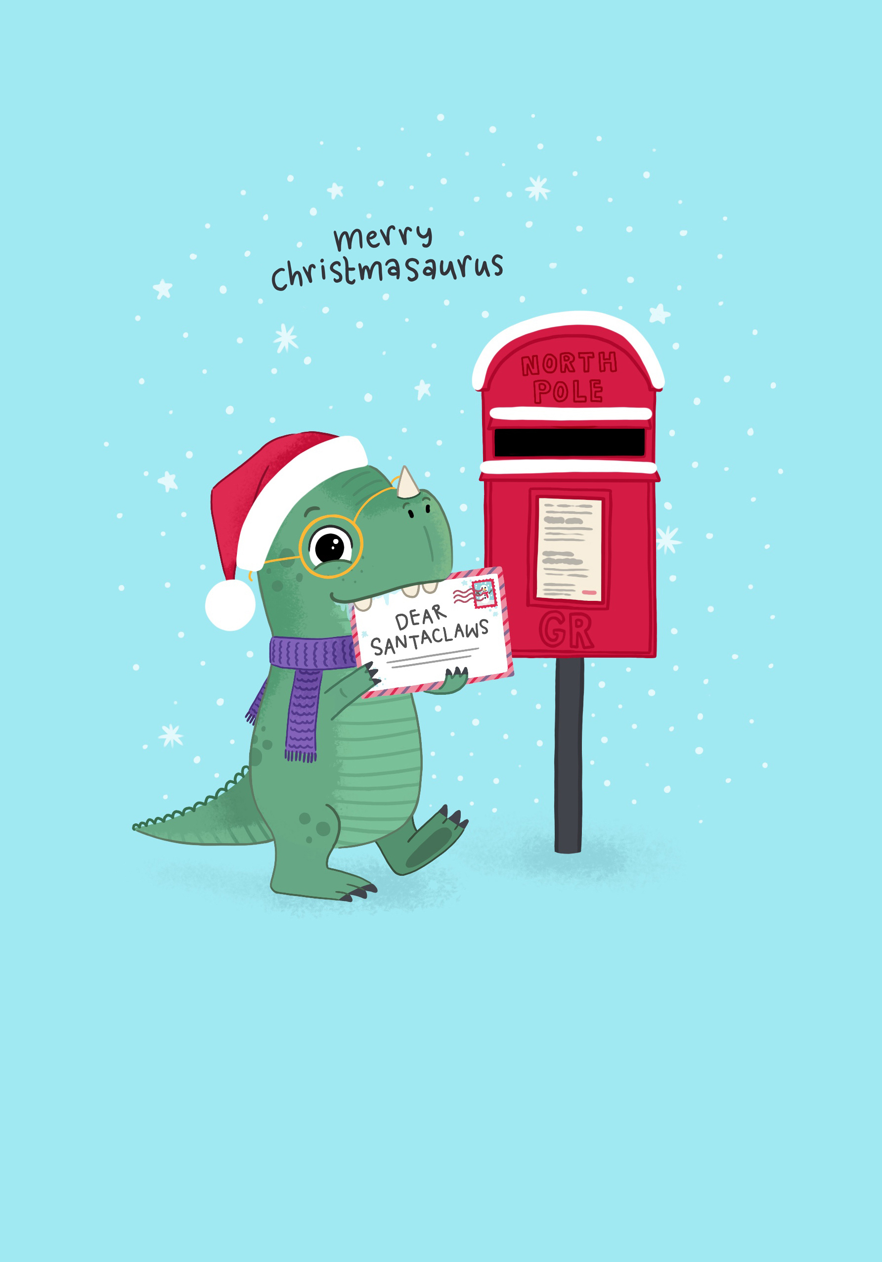Photograph of Christmasaurus