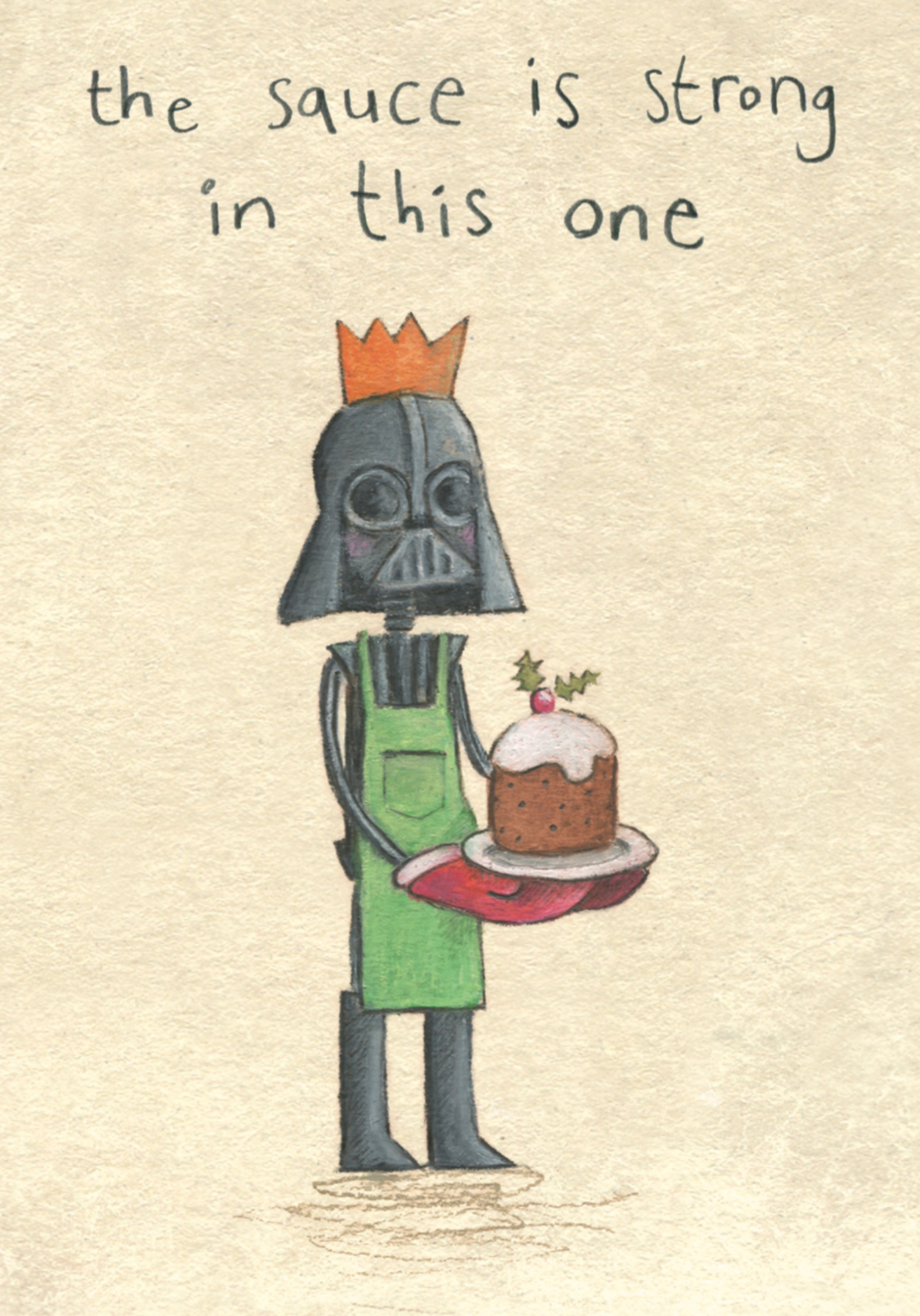 Photograph of Sauce is Strong - Christmas Card