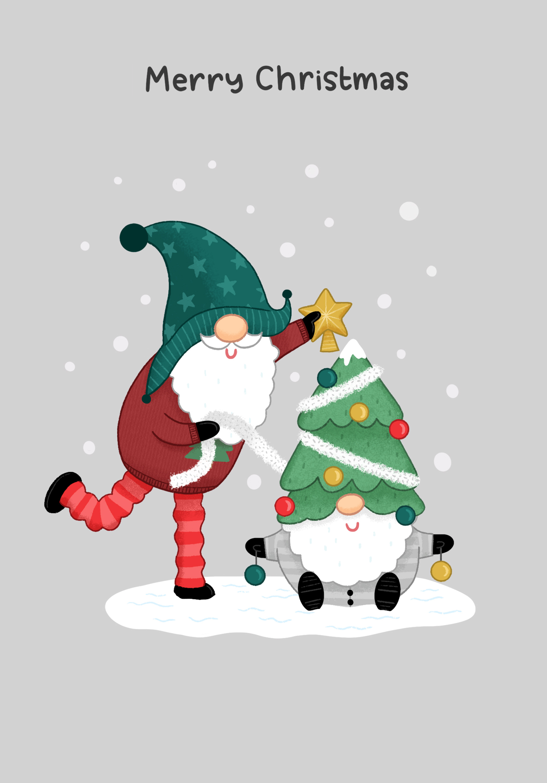 Photograph of Christmas Gnome Tree
