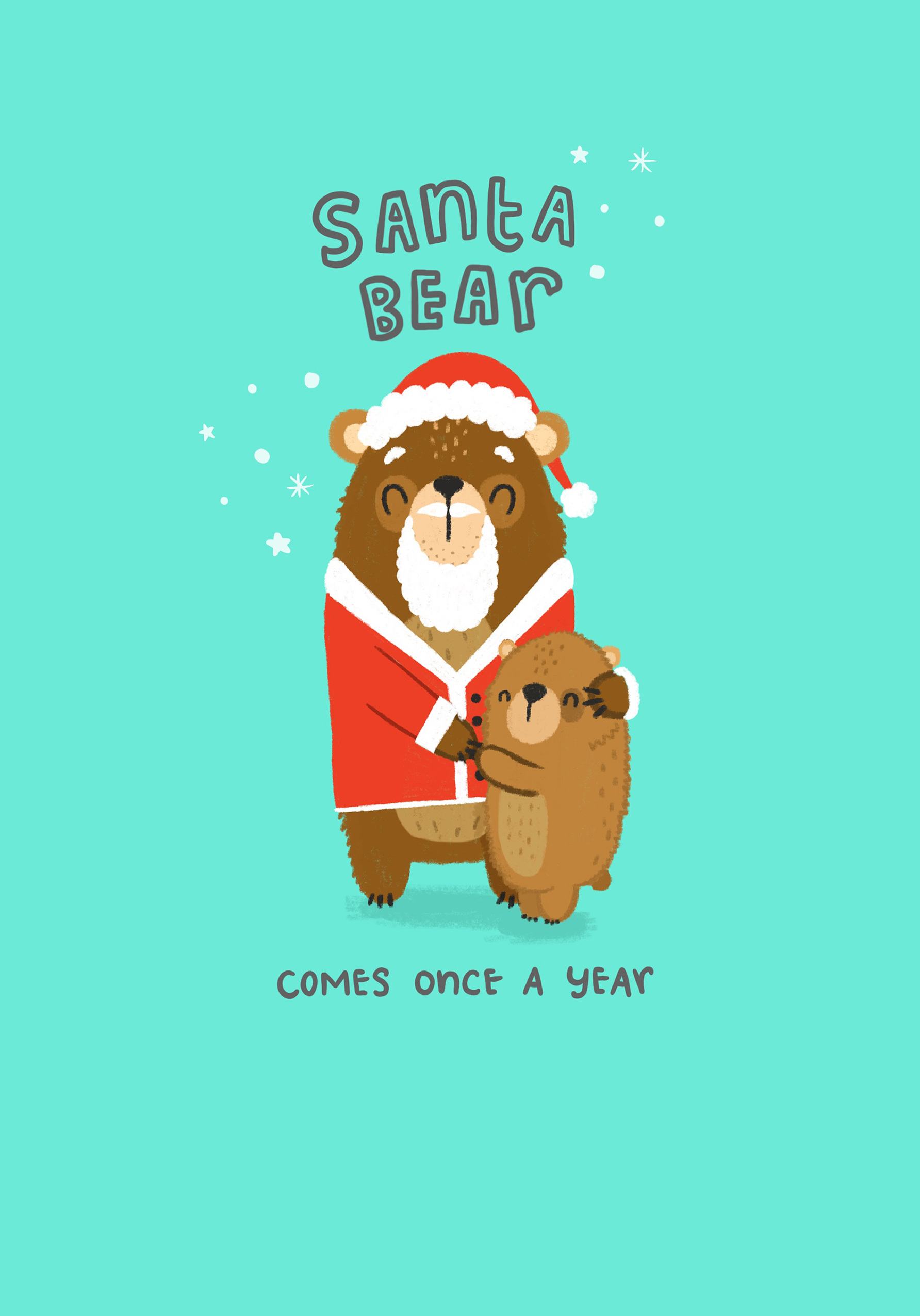 Photograph of Santa Bear