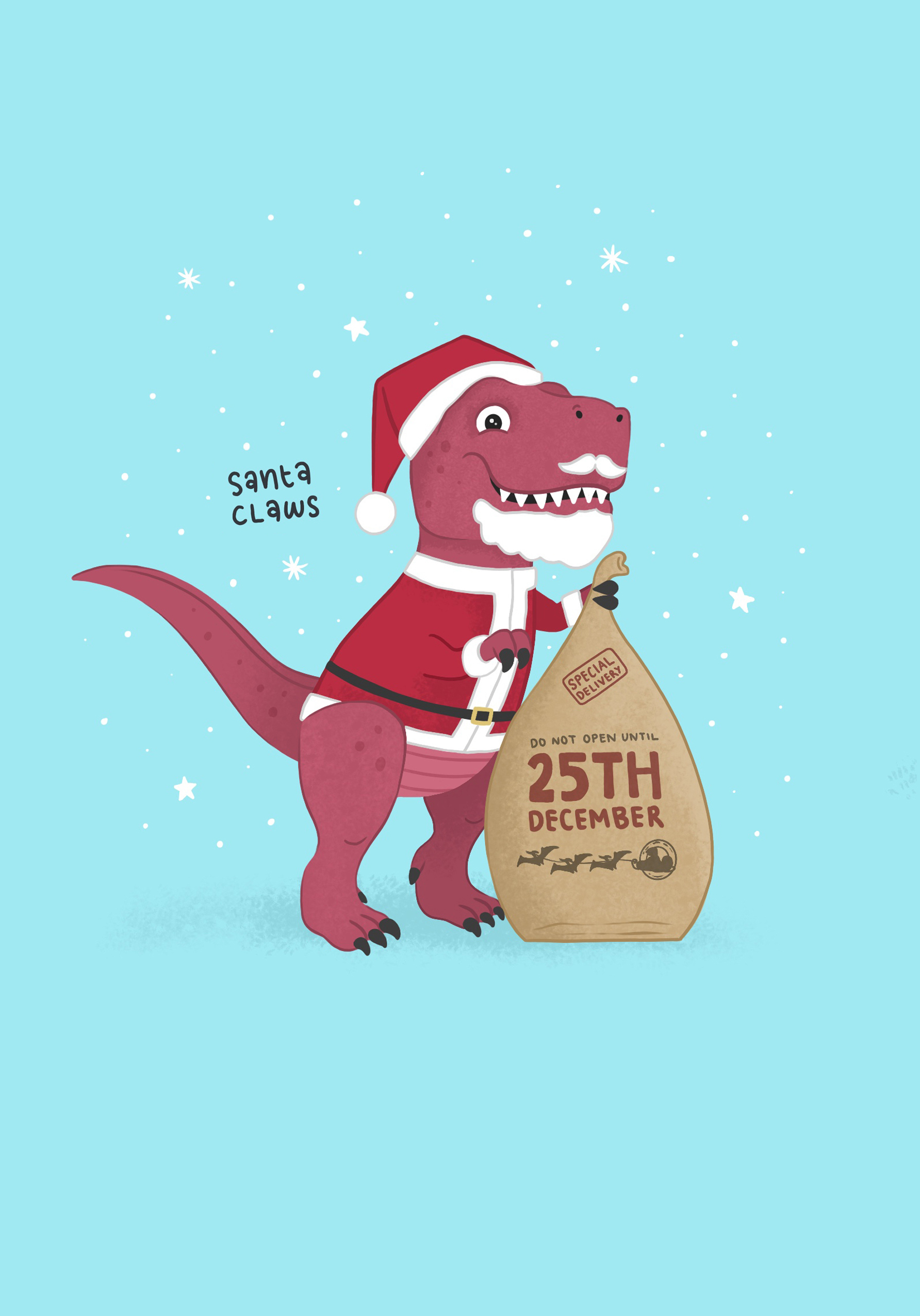 Photograph of Santa Claws