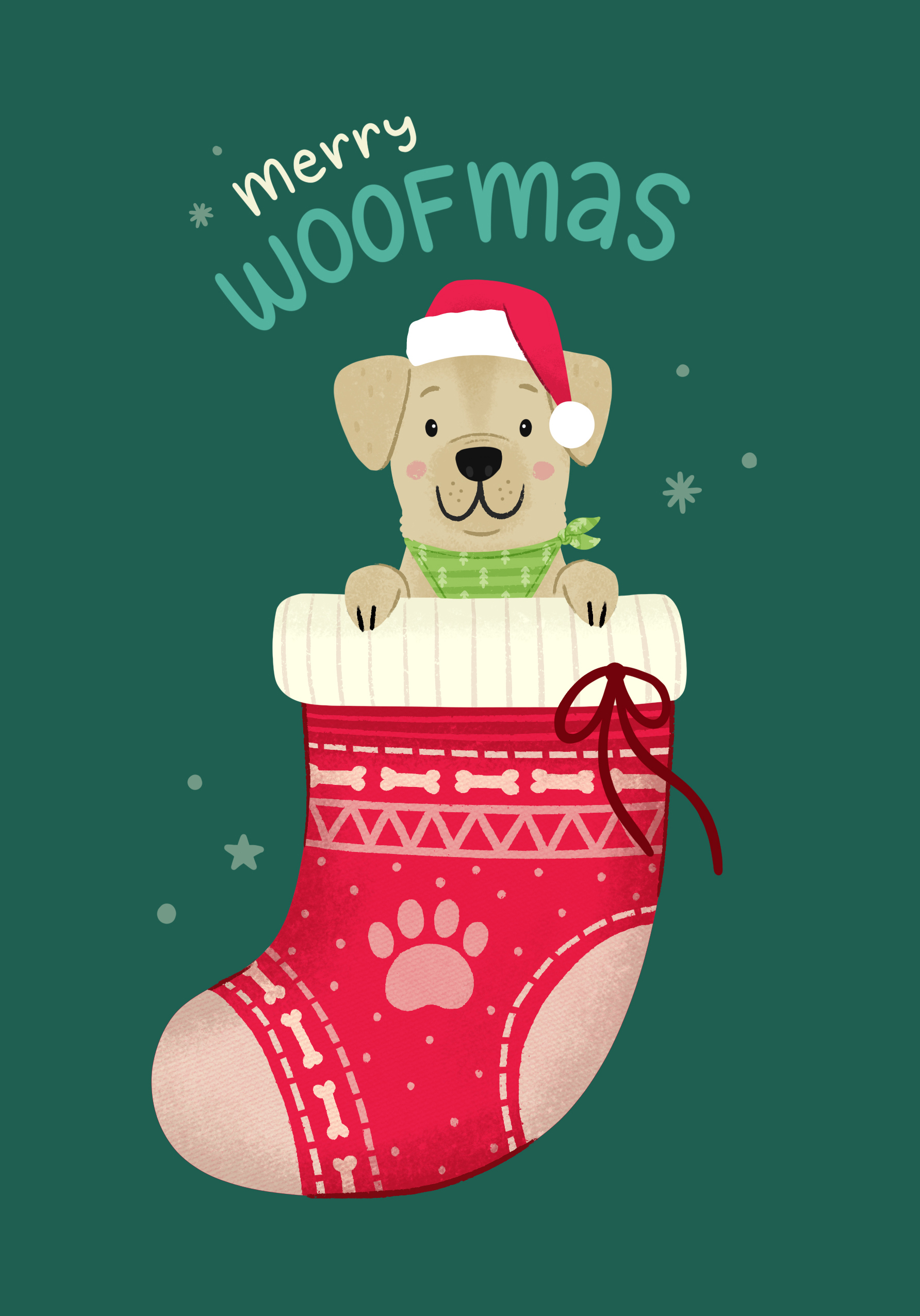 Photograph of Merry Woofmas