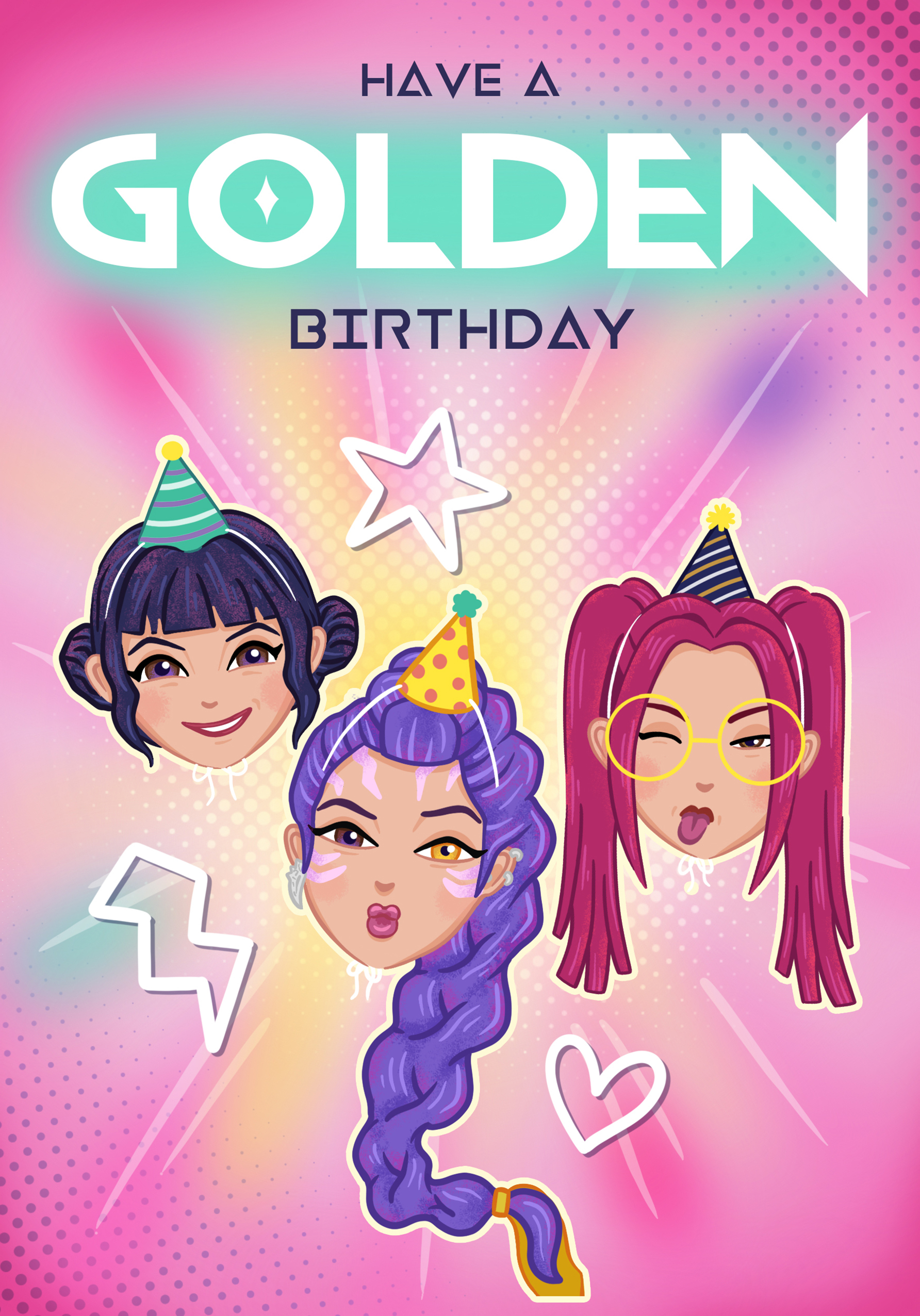 Photograph of Kpop - Golden Birthday