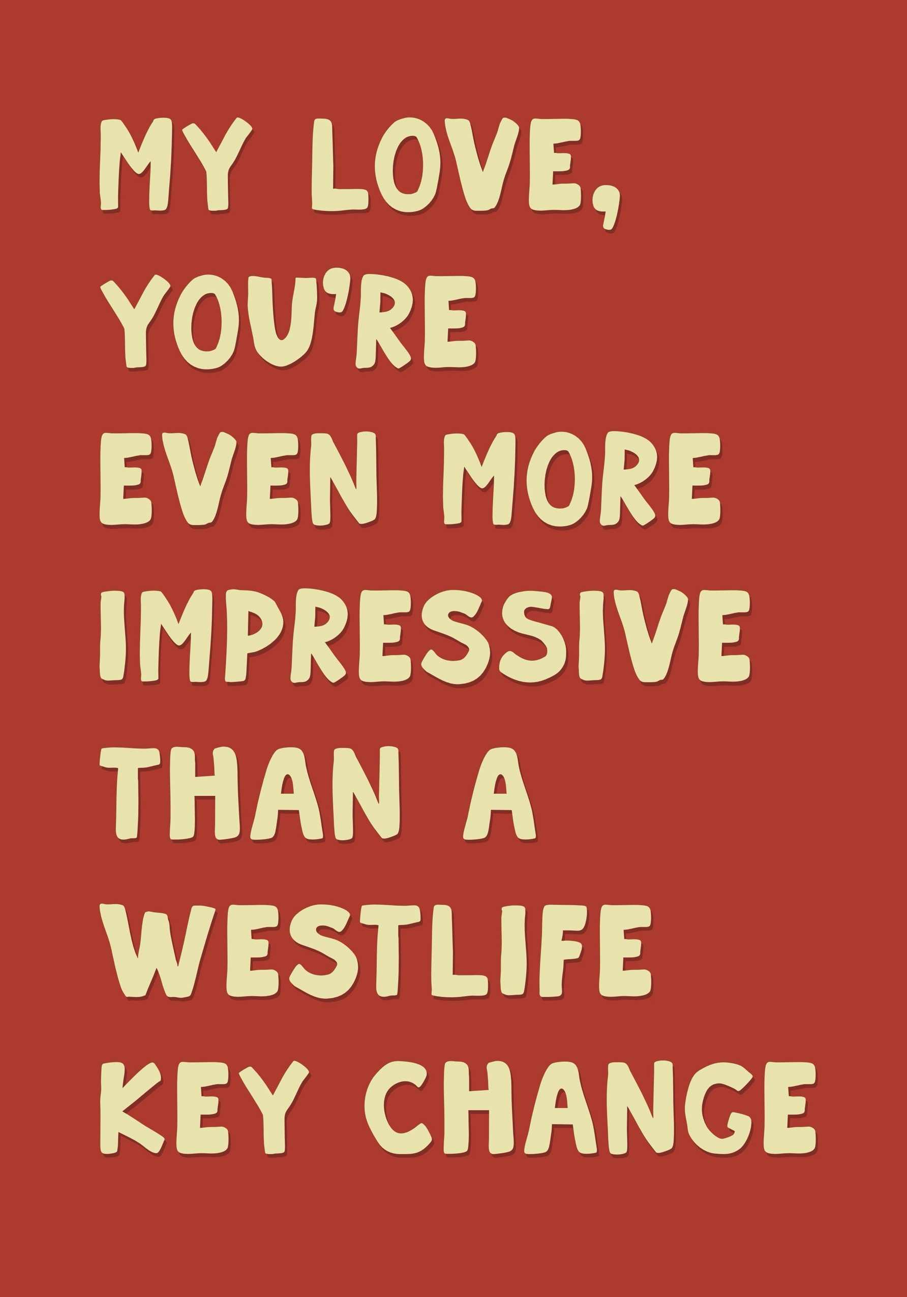 Photograph of Westlife Key Change