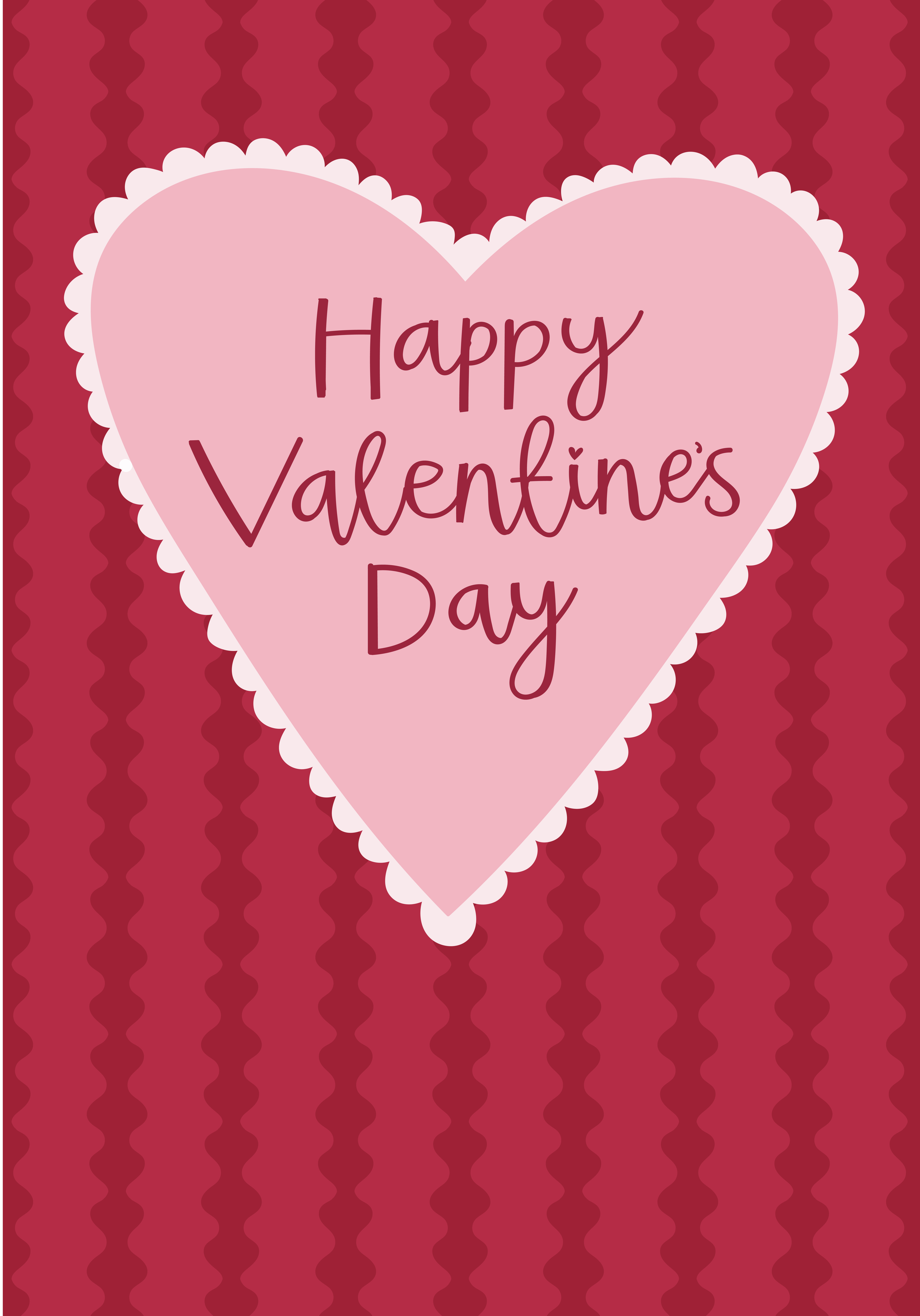 Photograph of Happy Valentine's Day Heart