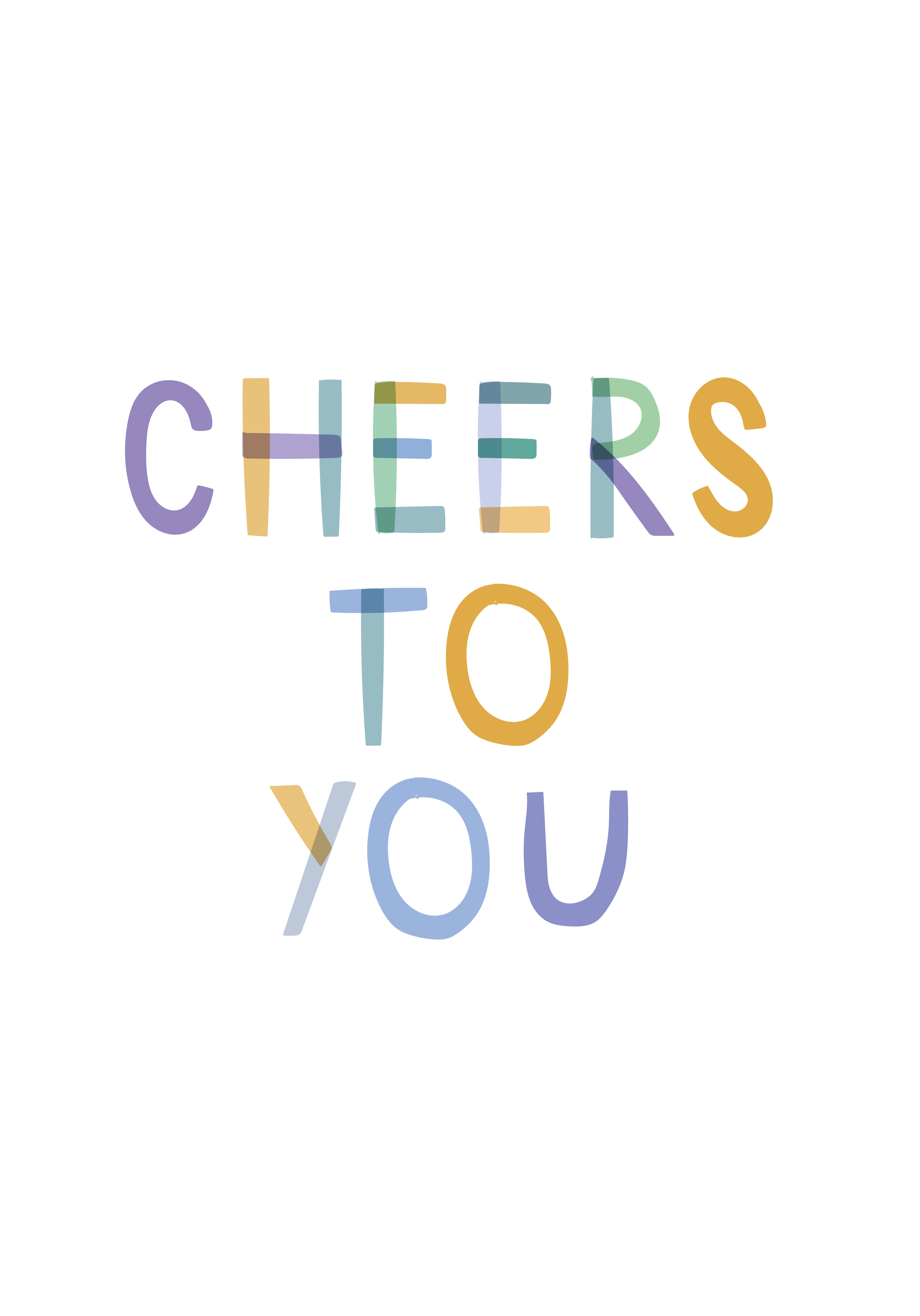 Photograph of Cheers to You - Birthday Card