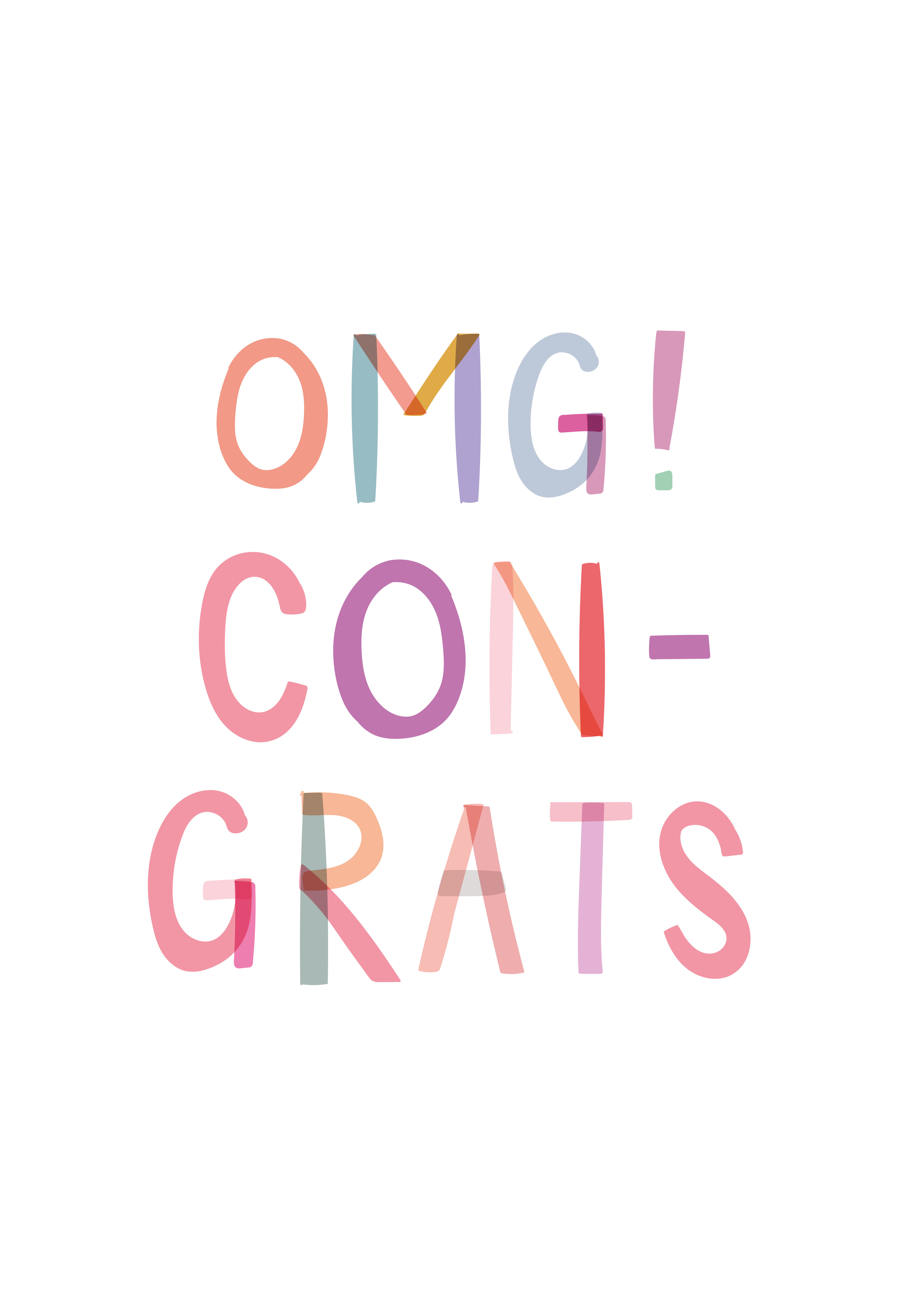 Photograph of OMG! Congrats!