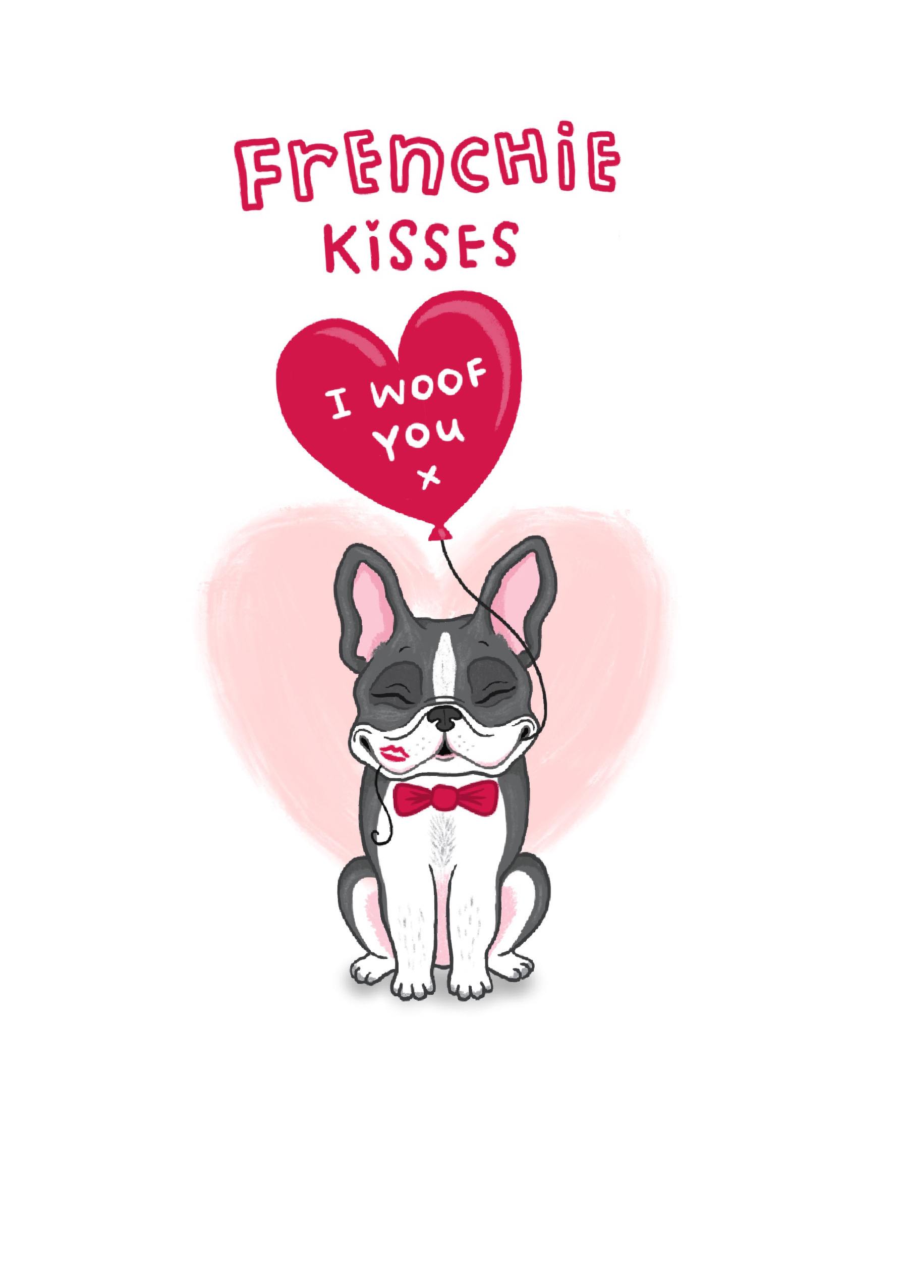Photograph of Frenchie kisses