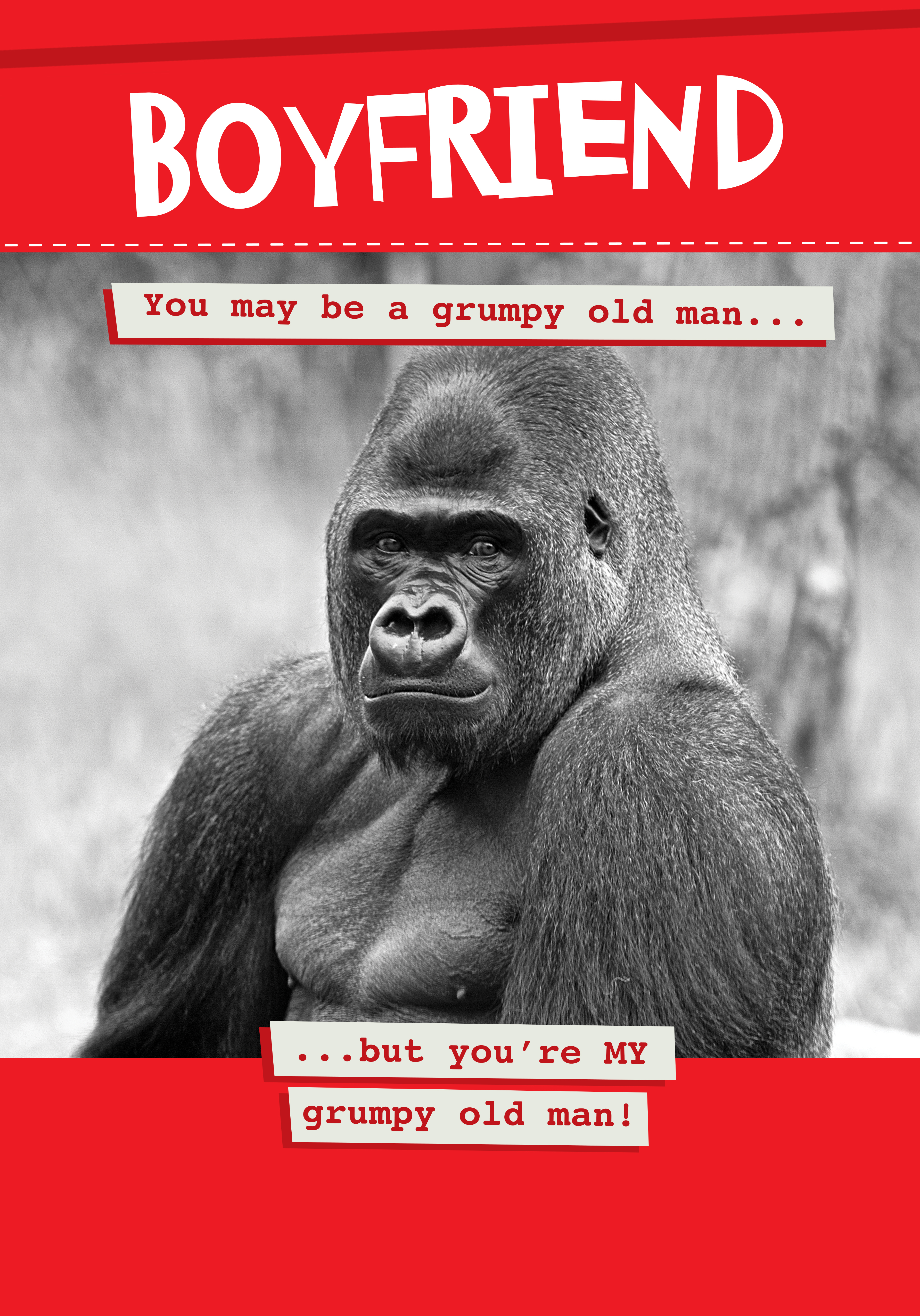 Photograph of My Grumpy Man - Boyfriend