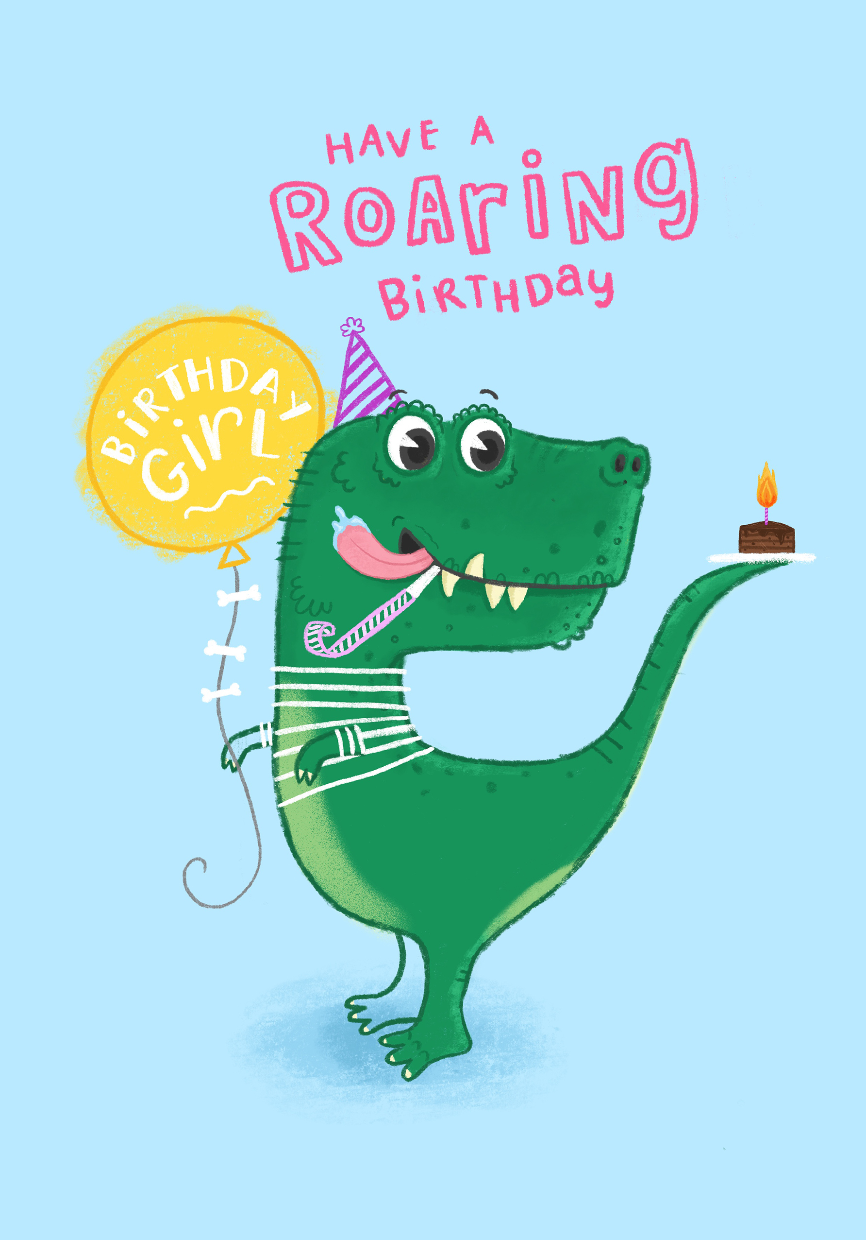 Photograph of Roaring Birthday Girl