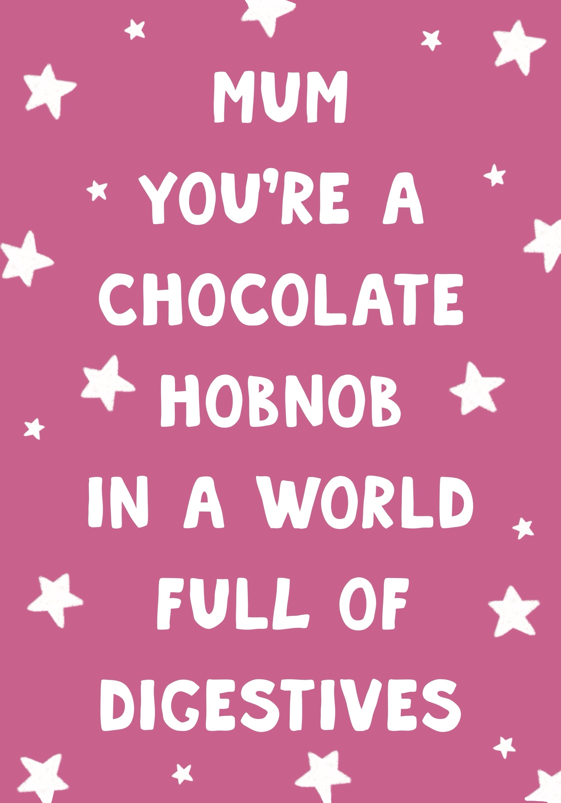 Photograph of Mum Hobnob