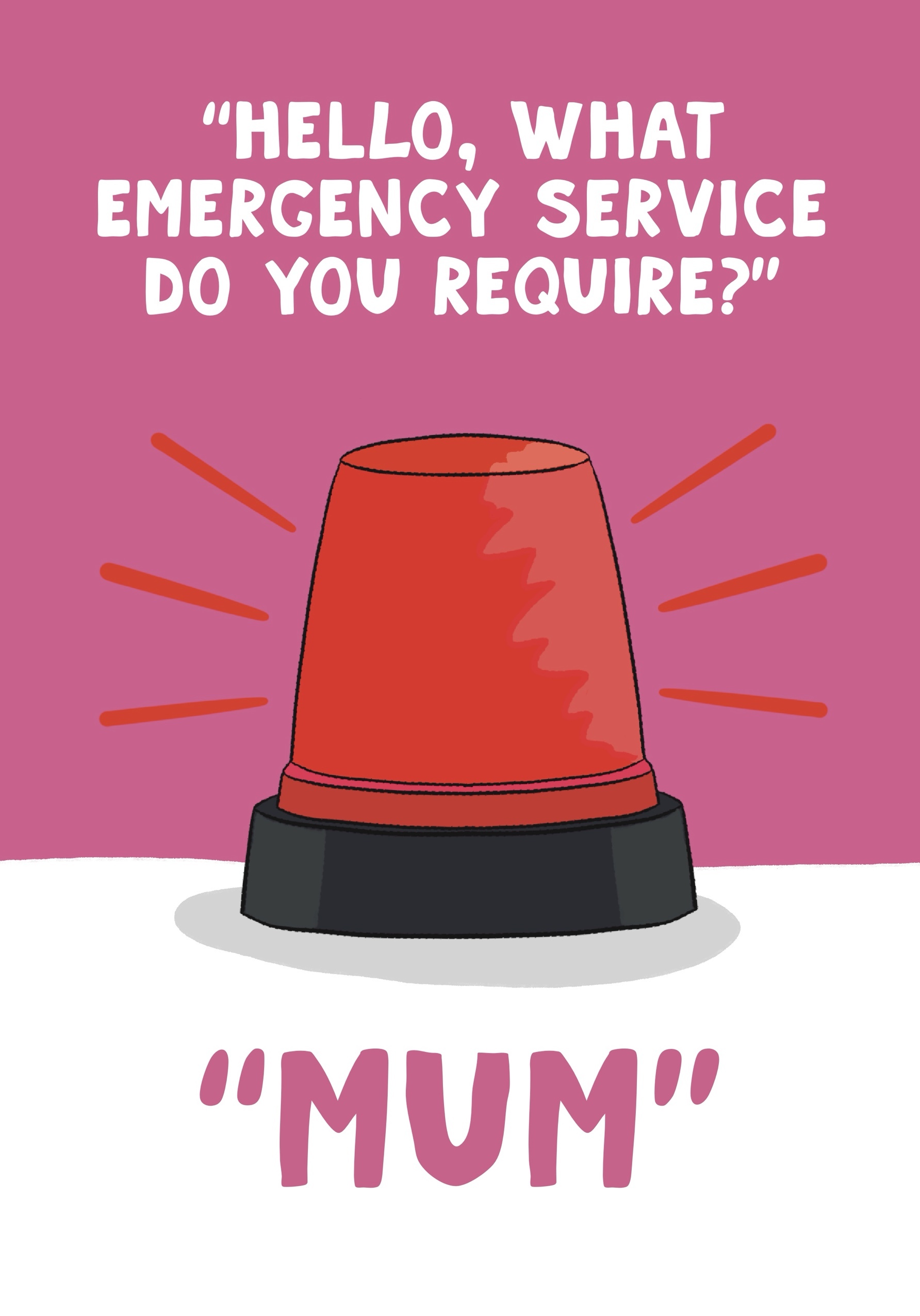 Photograph of Emergency Mum