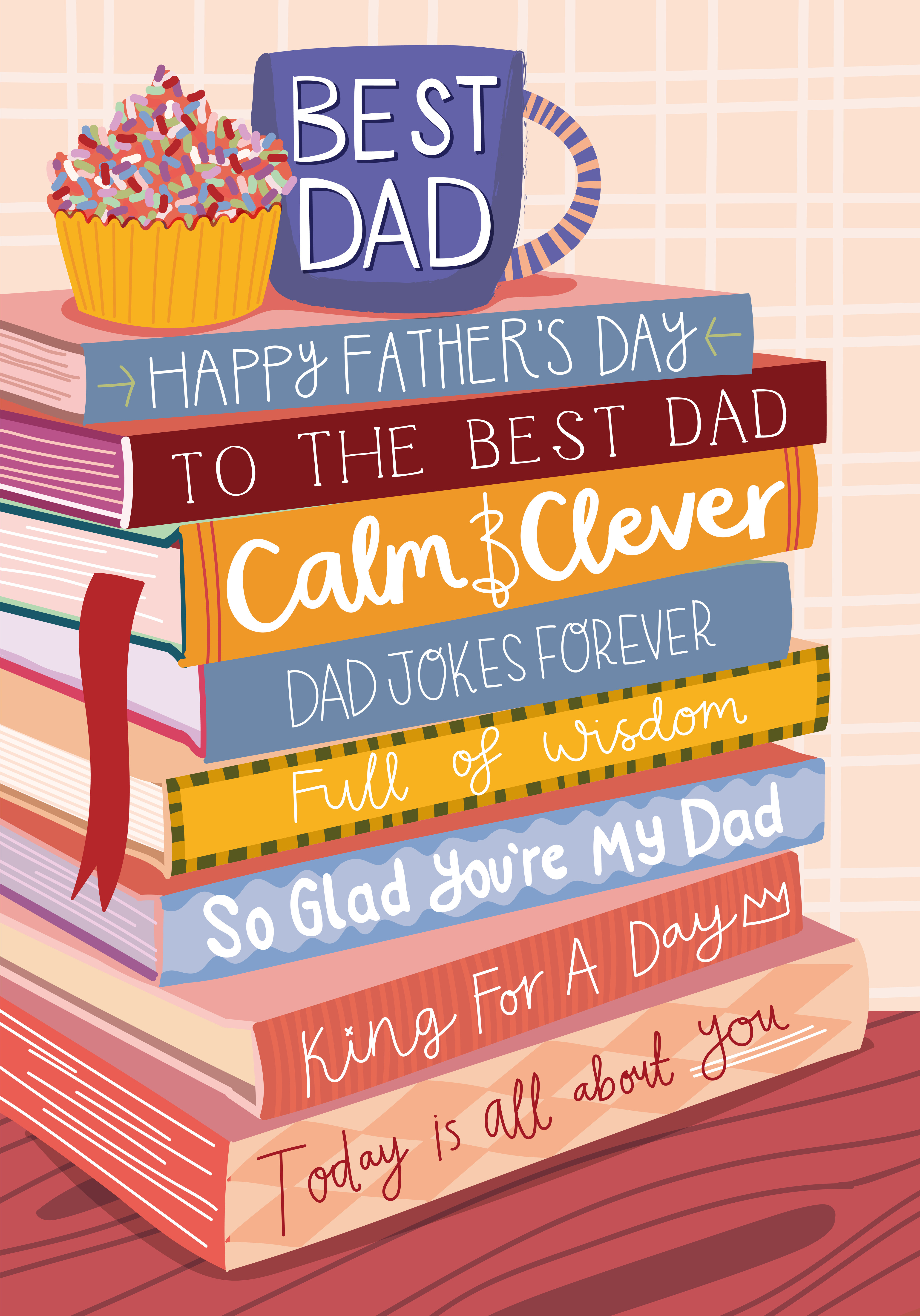 Photograph of Father's Day Book Stack