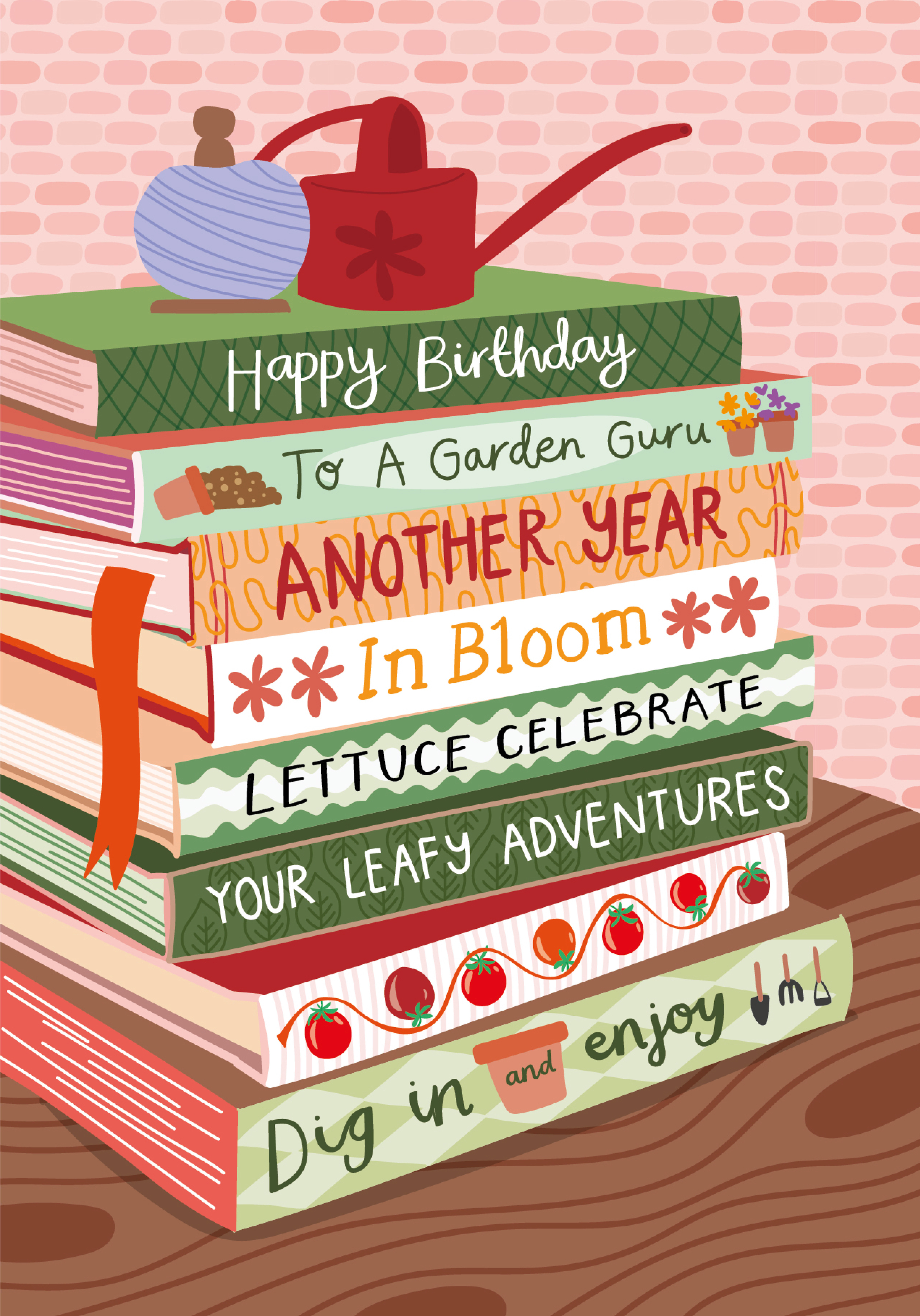 Photograph of Bookish Birthday Garden Guru