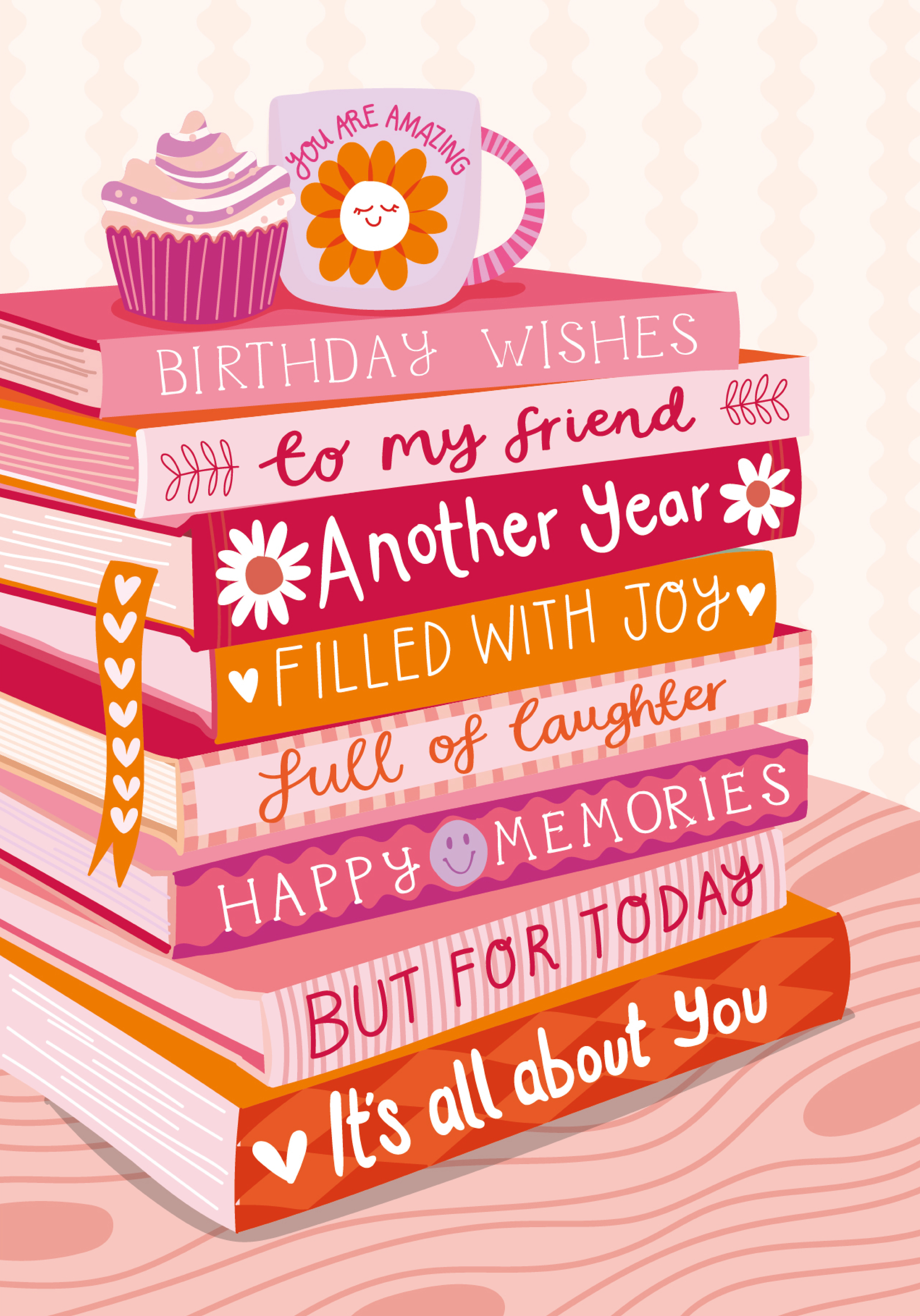 Photograph of Bookish Birthday Lovely Friend