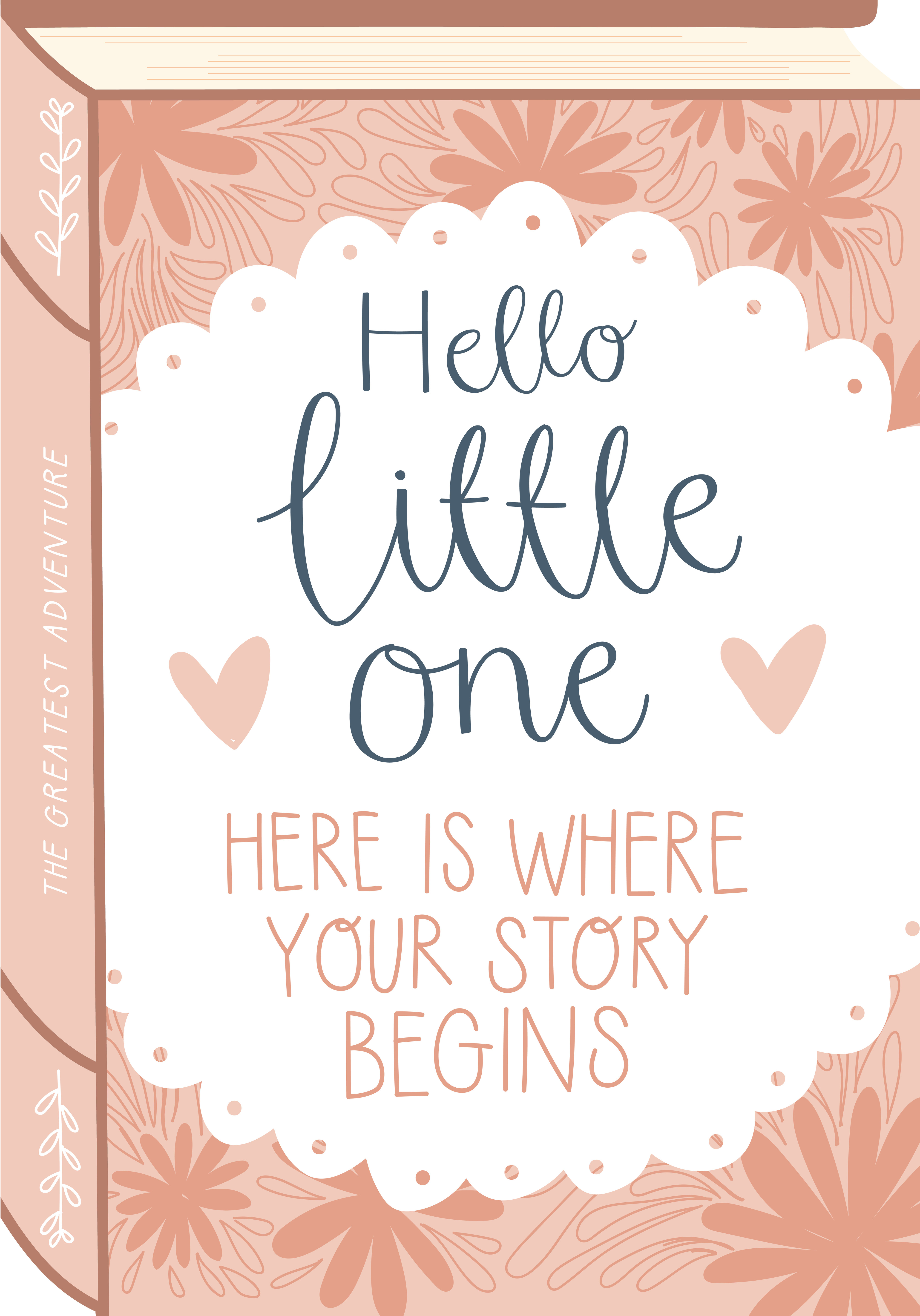 Photograph of Hello Little One Card