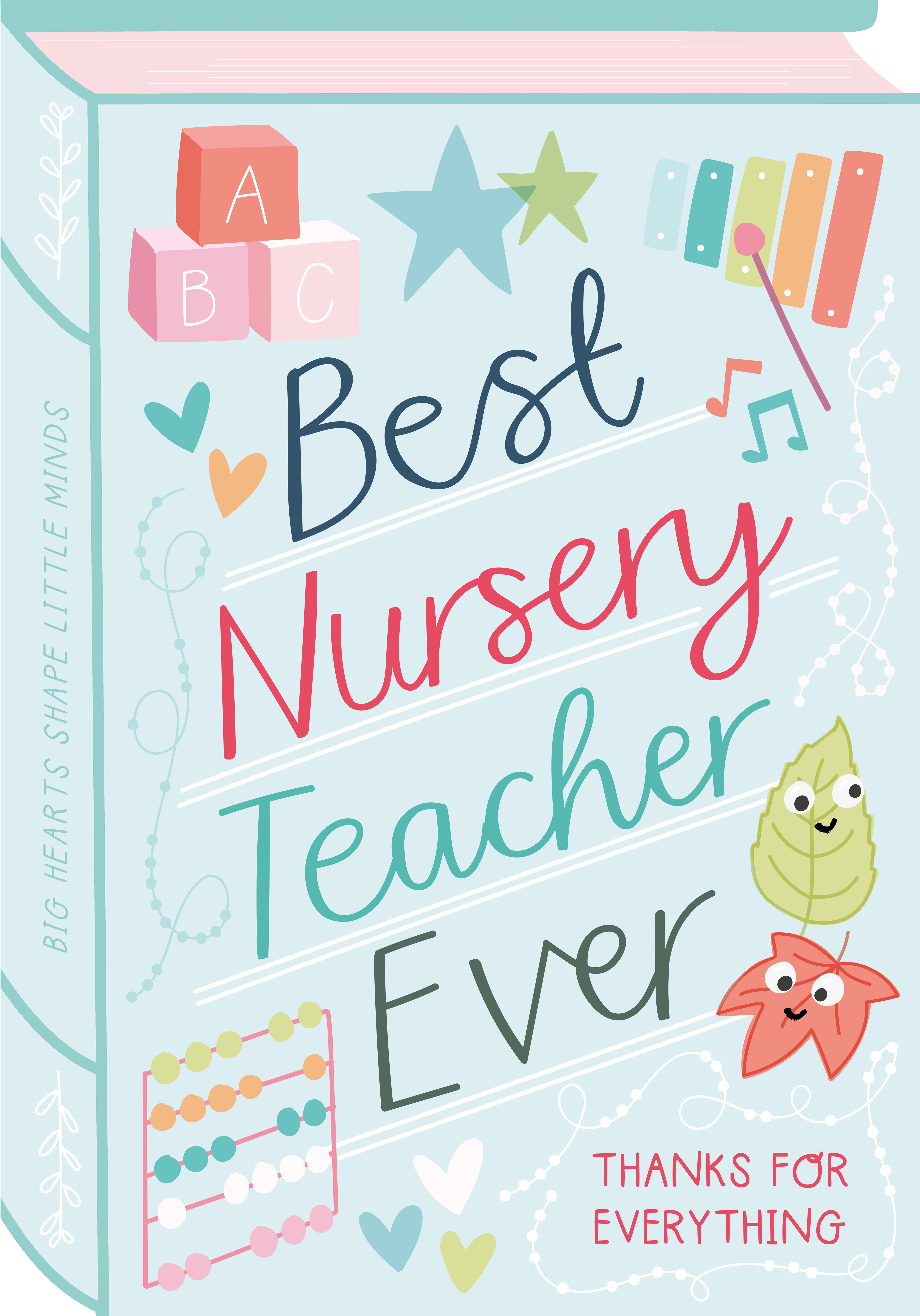 Photograph of Thank you Best Nursery Teacher