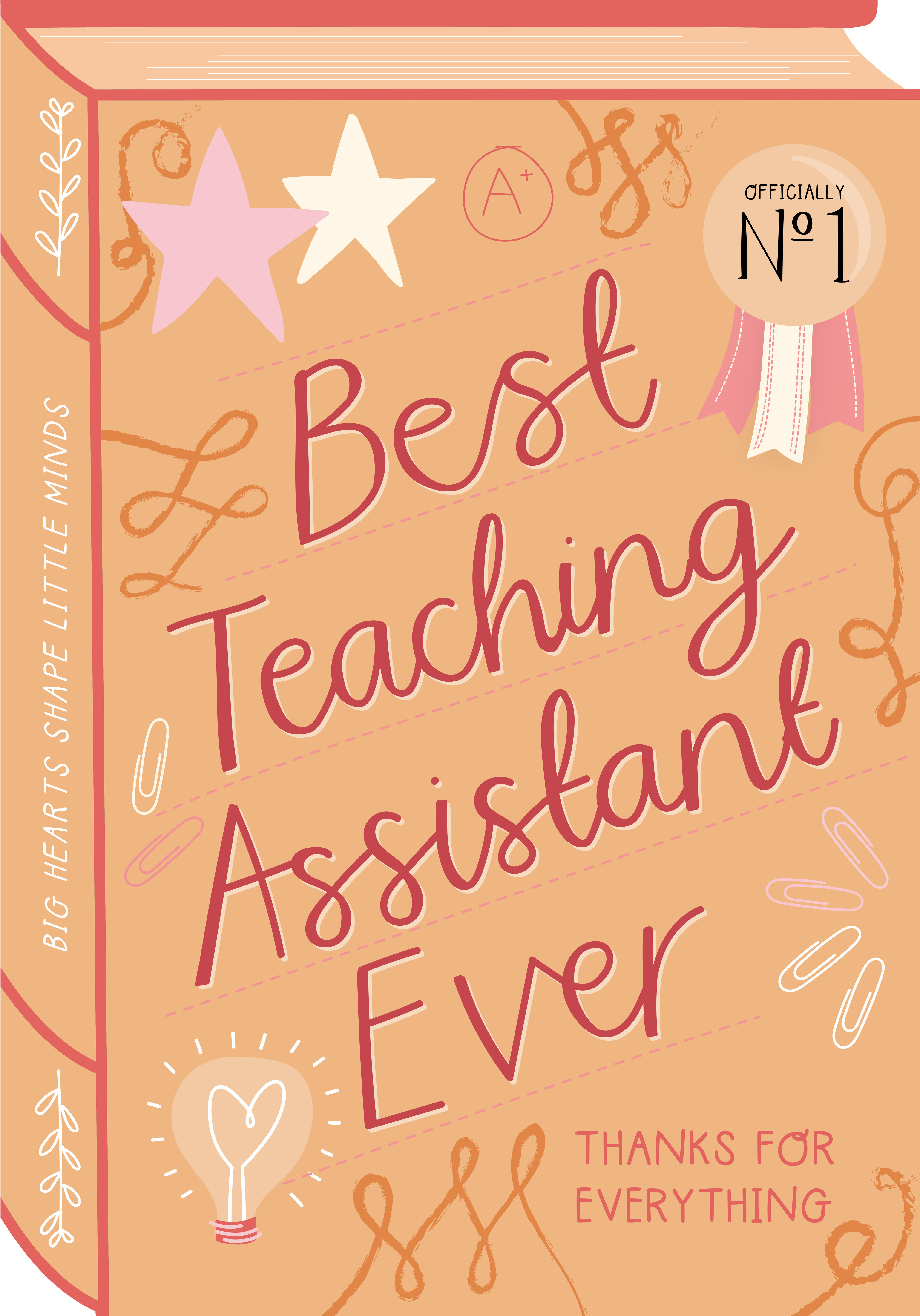 Photograph of Thank you Best Teaching Assistant