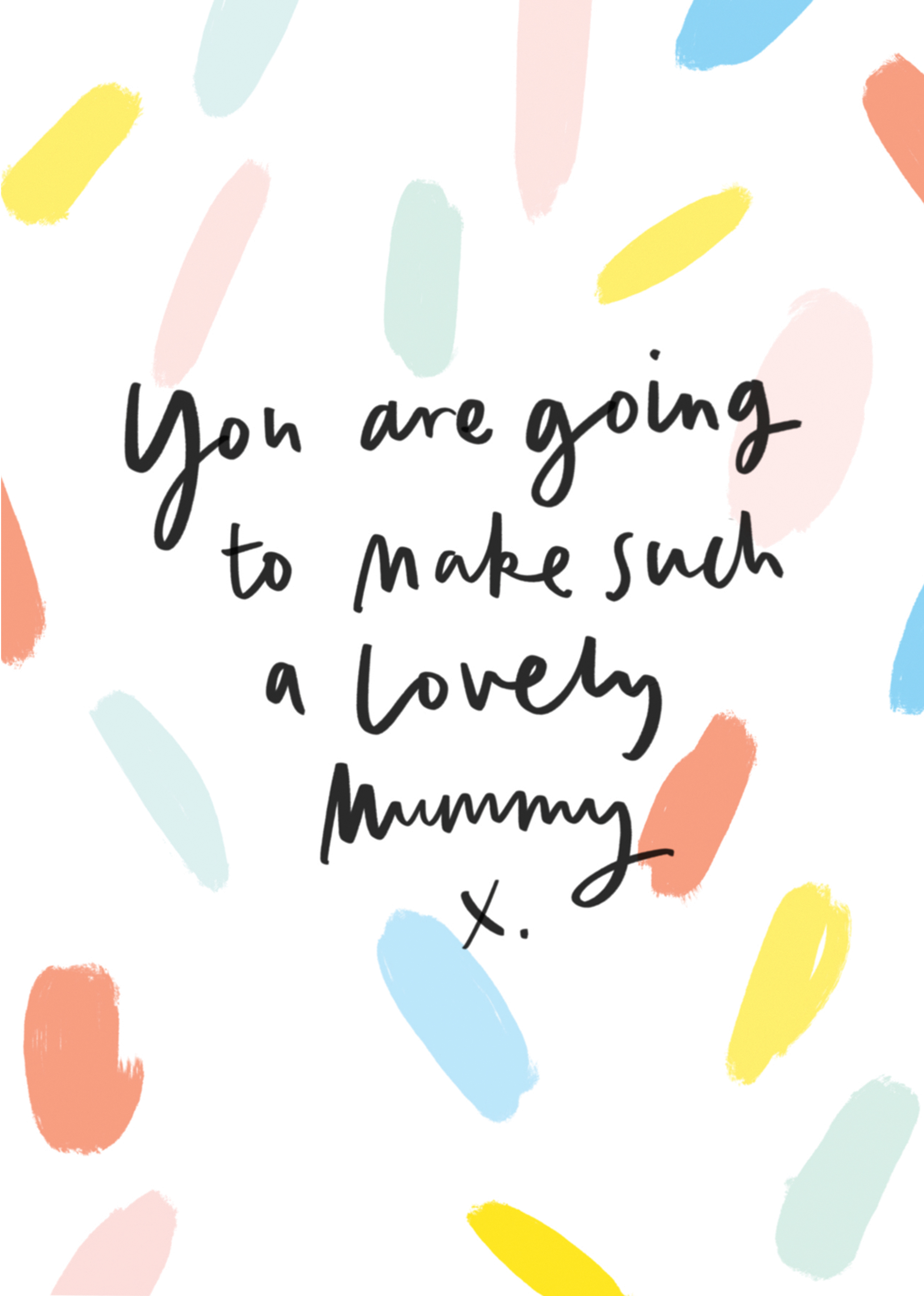 Photograph of Lovely Mummy - New Mum Card