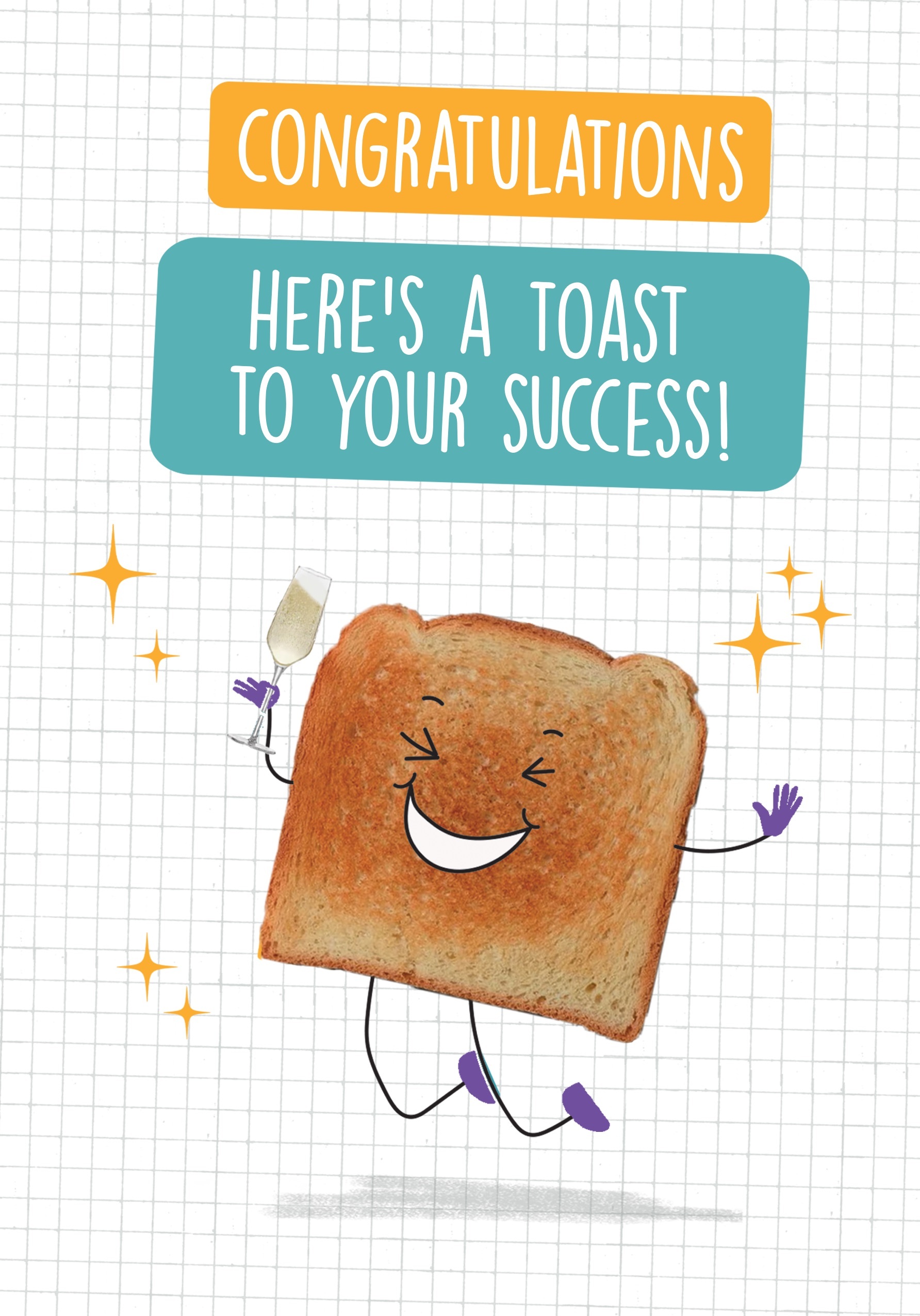 Photograph of Congratulations - A toast to your success!