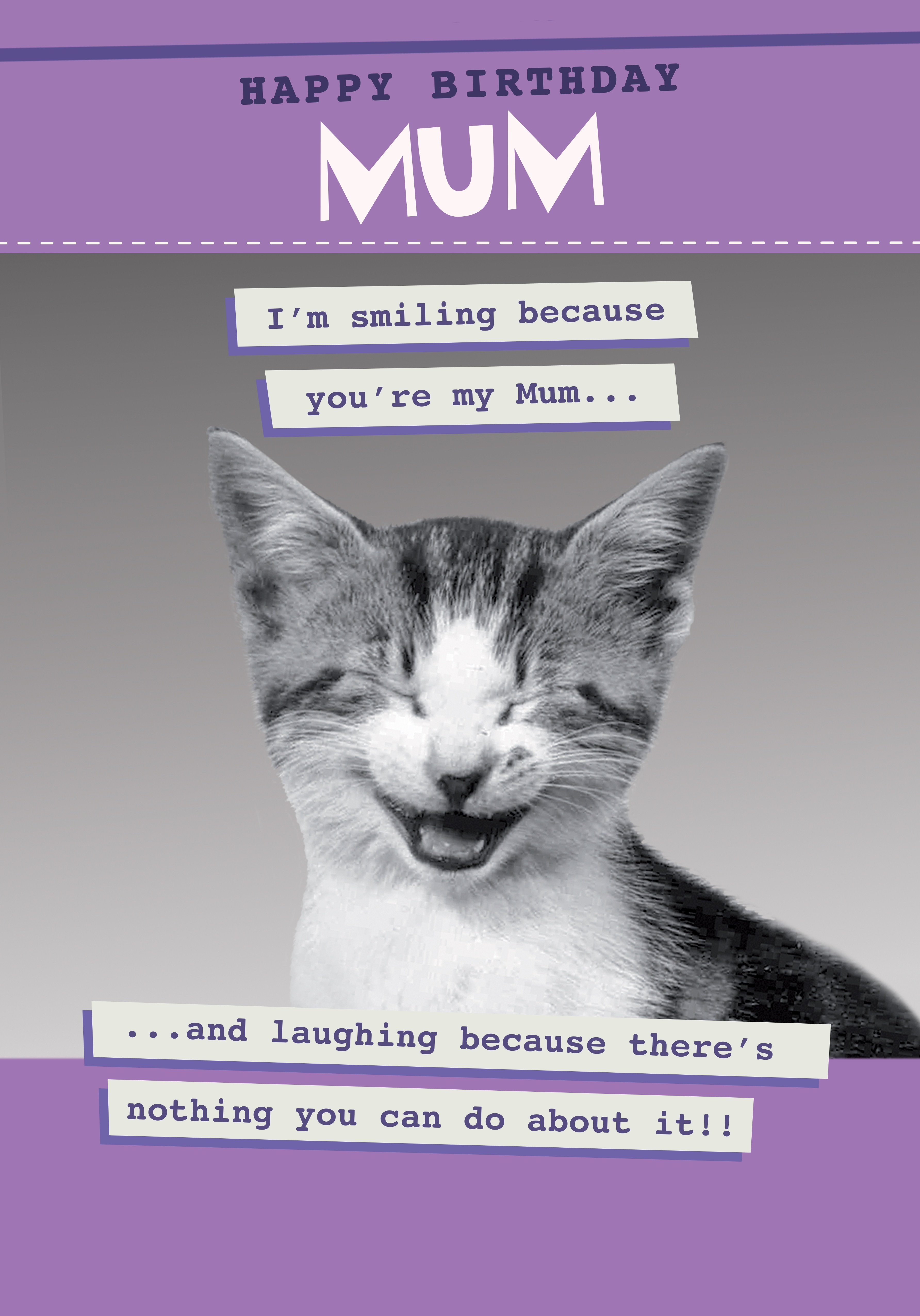Photograph of Mum animal birthday - I'm smiling
