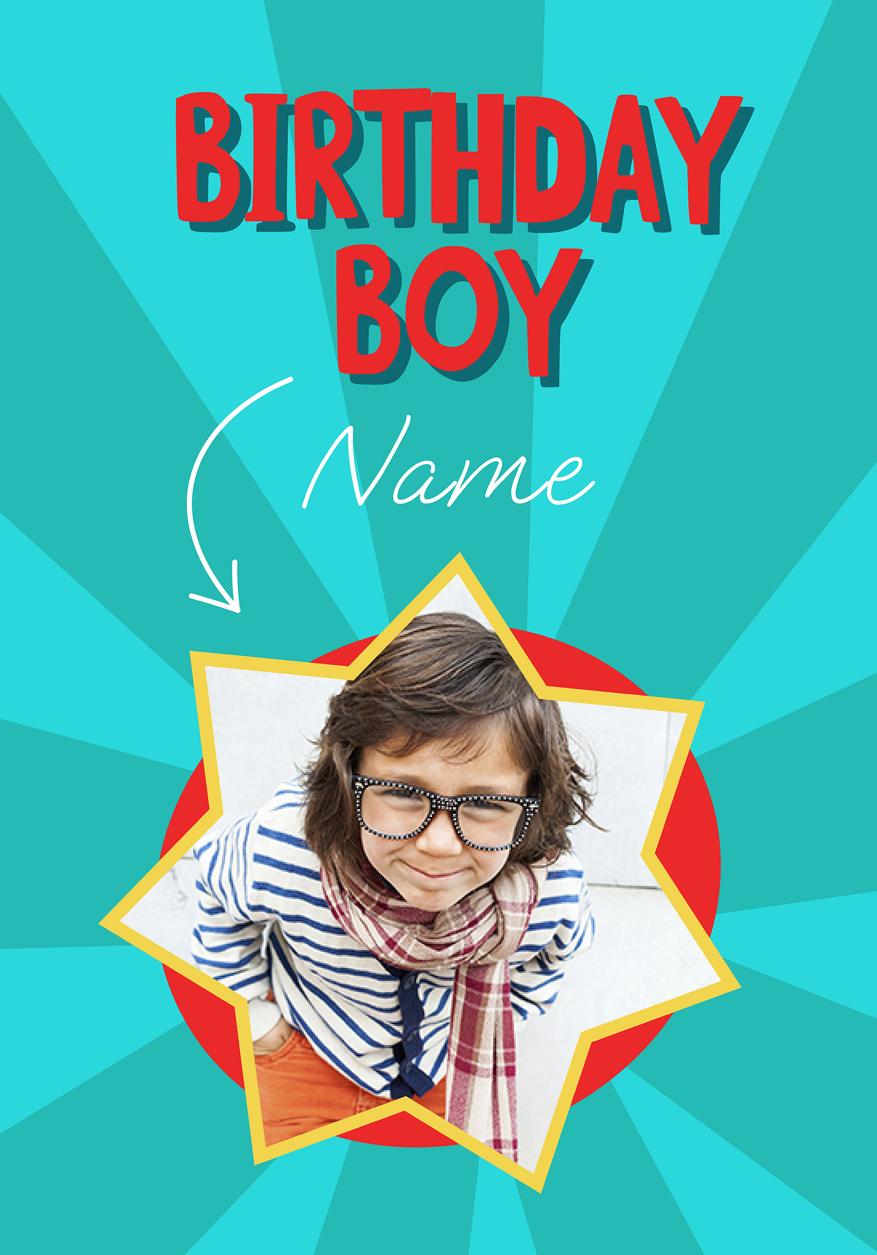 Photograph of Birthday Boy Star