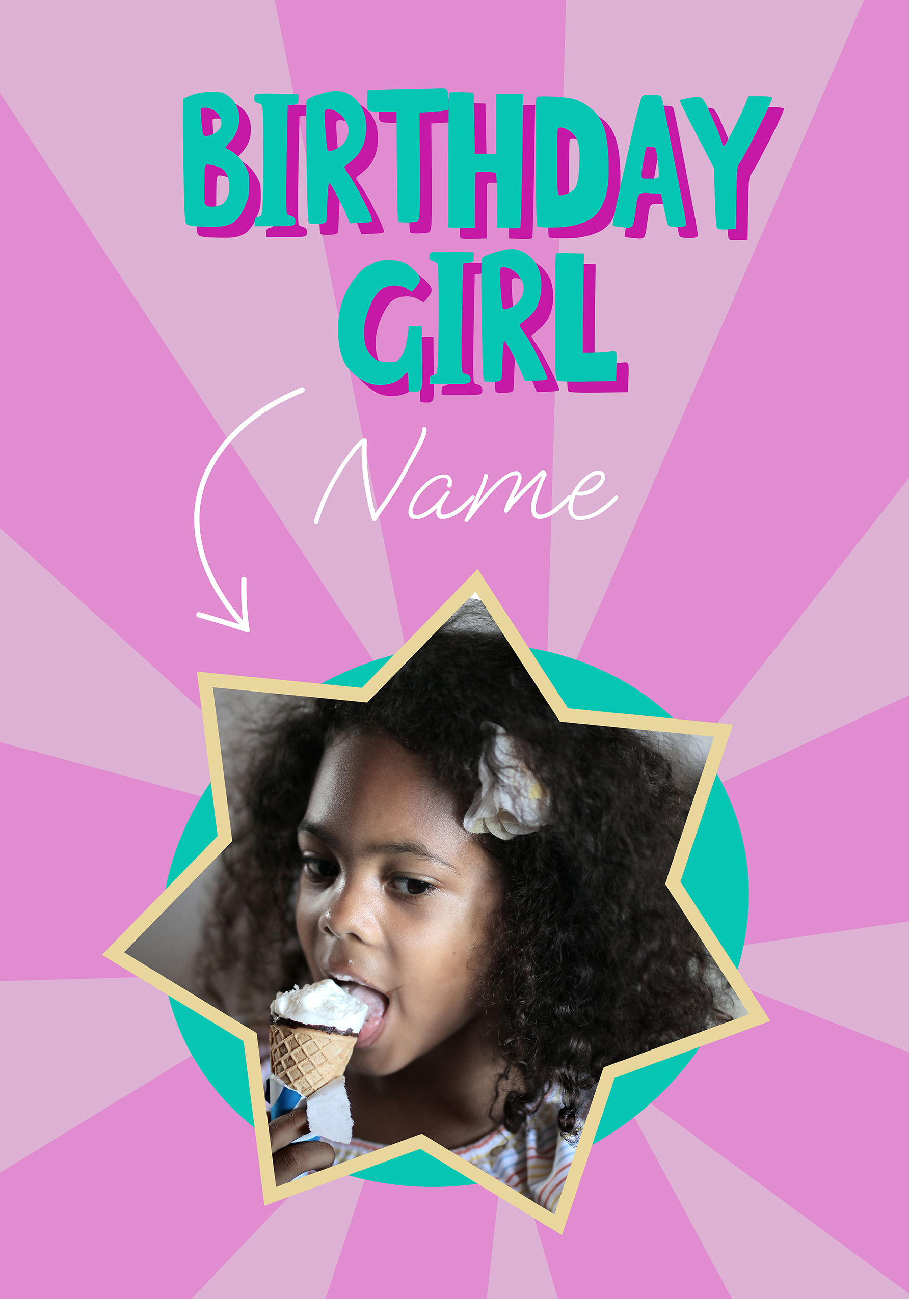 Photograph of Birthday Girl Star