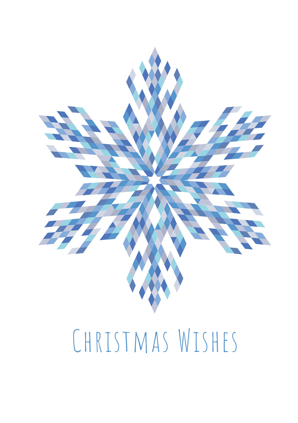 Photograph of Christmas Wishes Personalised Card
