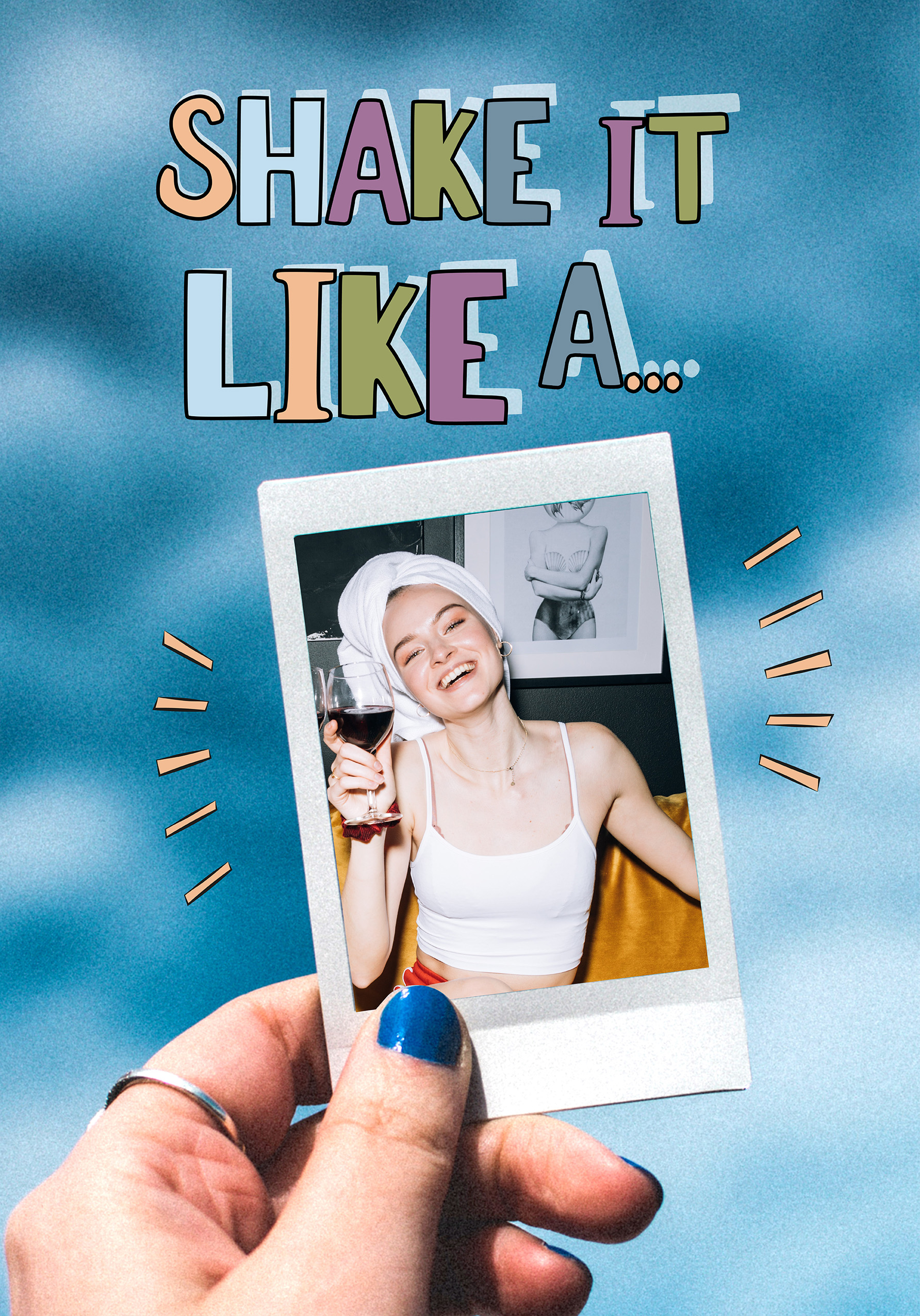 Photograph of Shake It Card
