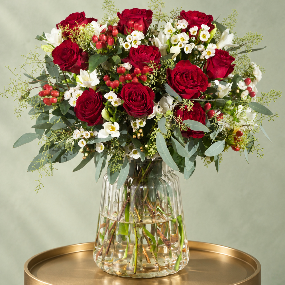 Photograph 1 of Christmas Rose & Freesia Grande